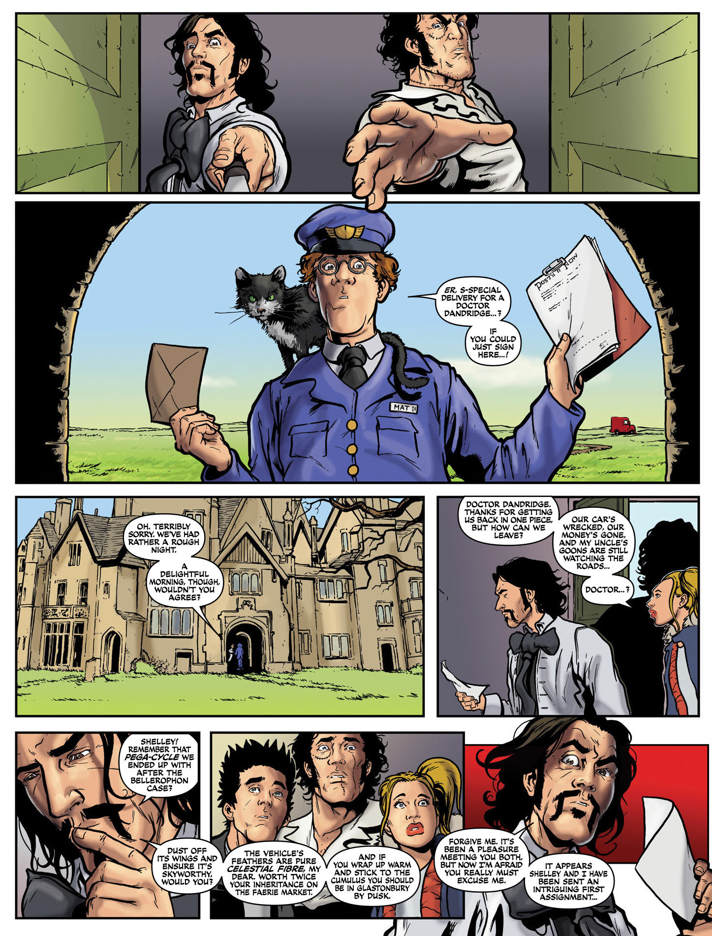 Read online Dandridge: Return of the Chap comic -  Issue # TPB - 64