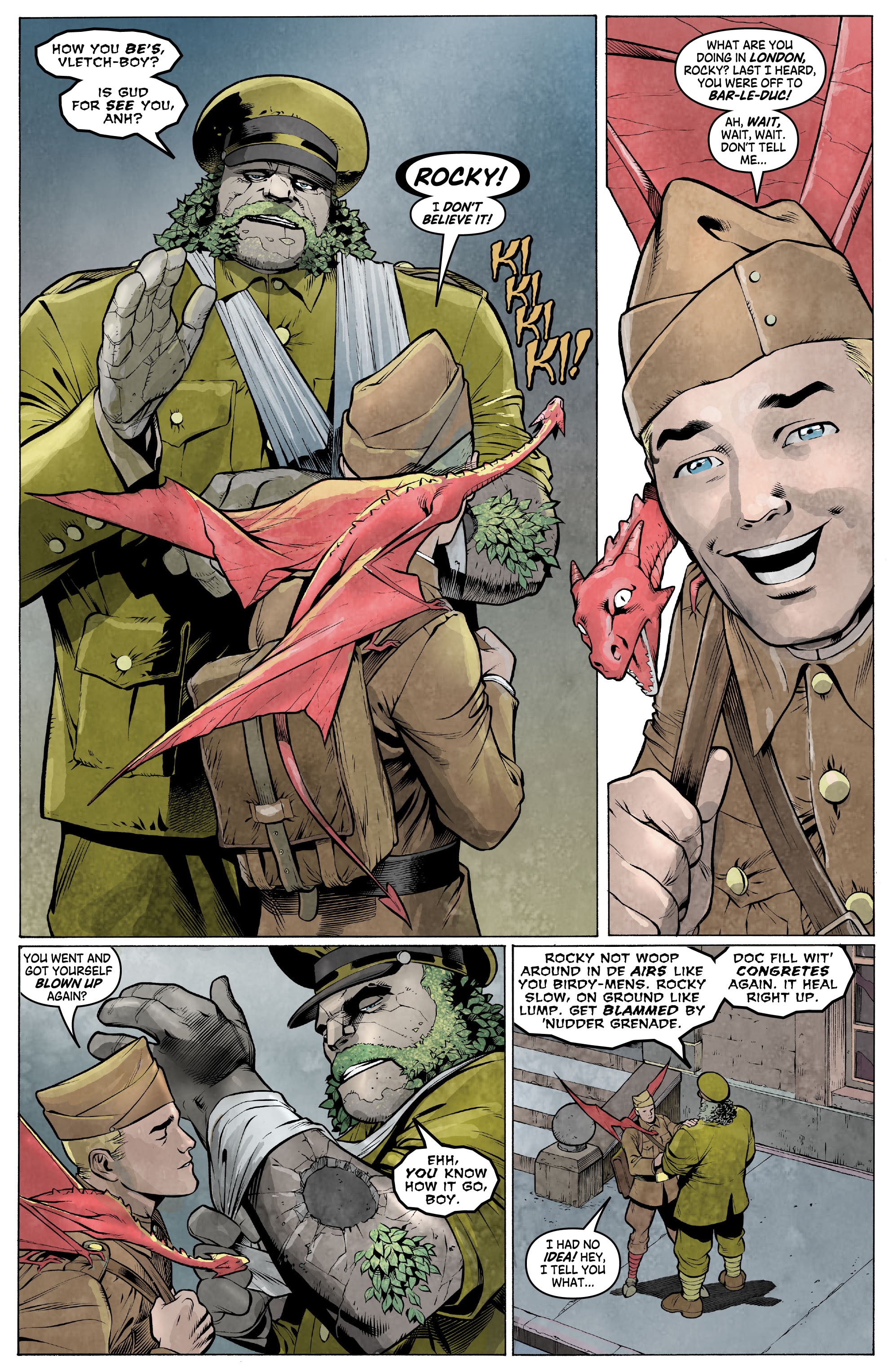 Read online Arrowsmith: Behind Enemy Lines comic -  Issue #1 - 12