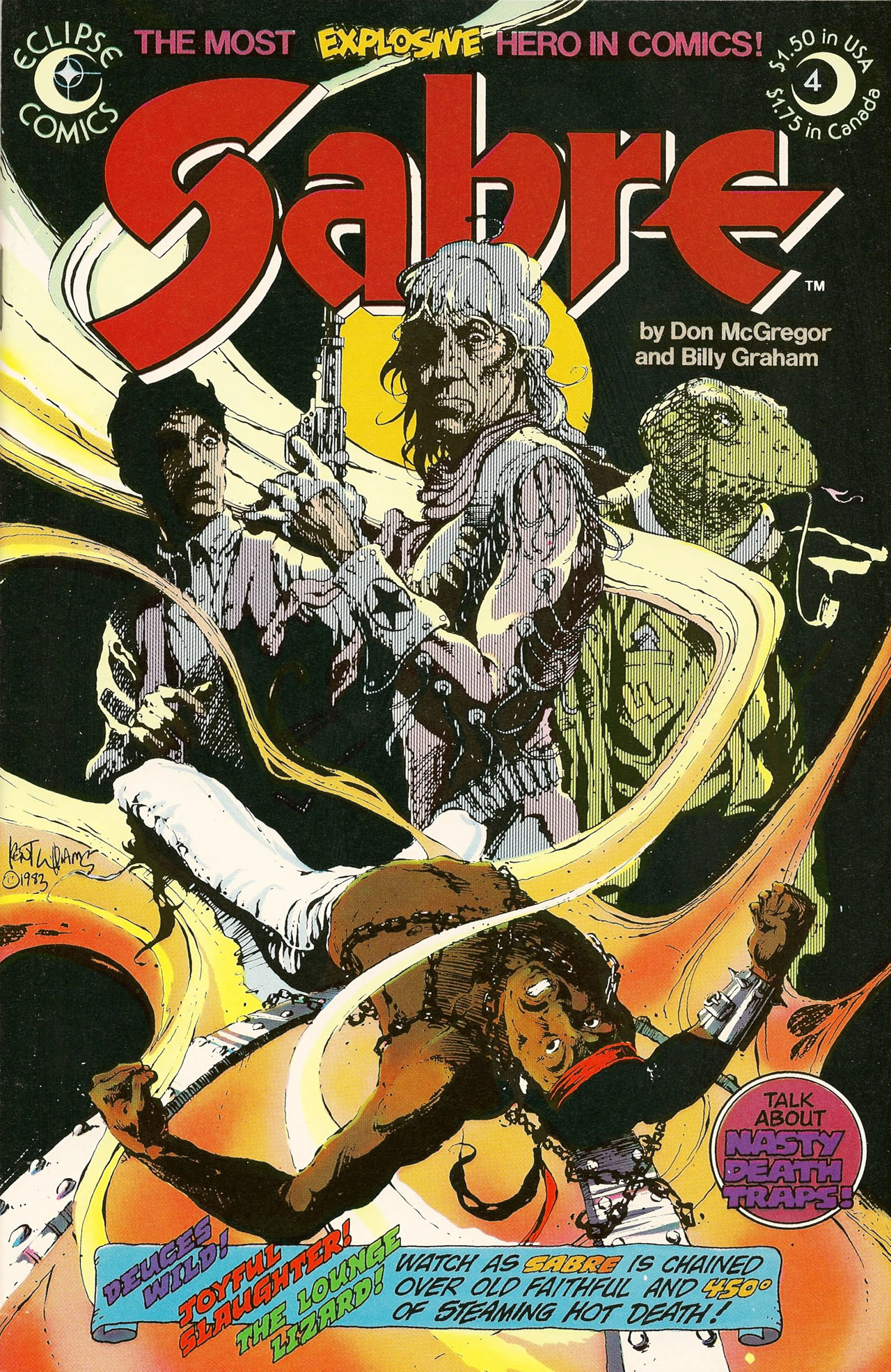 Read online Sabre comic -  Issue #4 - 1