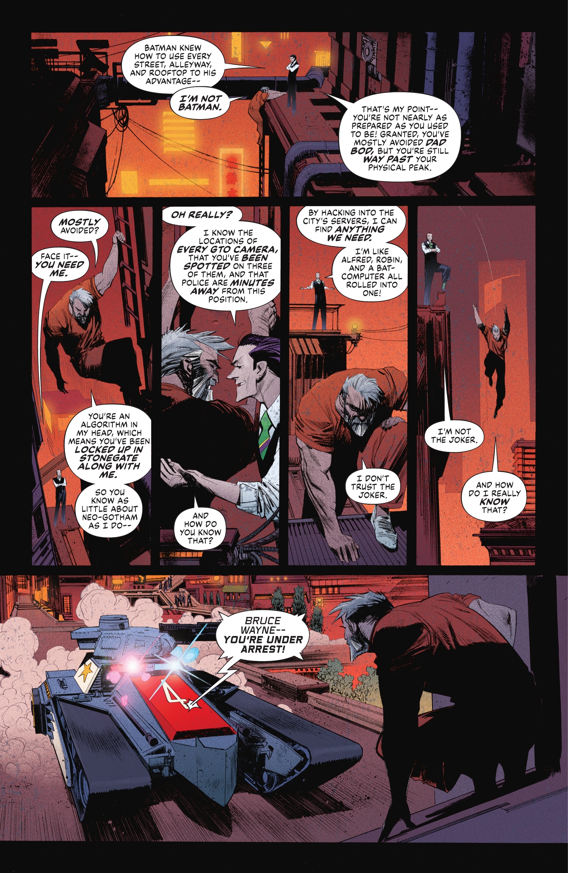 Read online Batman: Beyond the White Knight comic -  Issue #2 - 13
