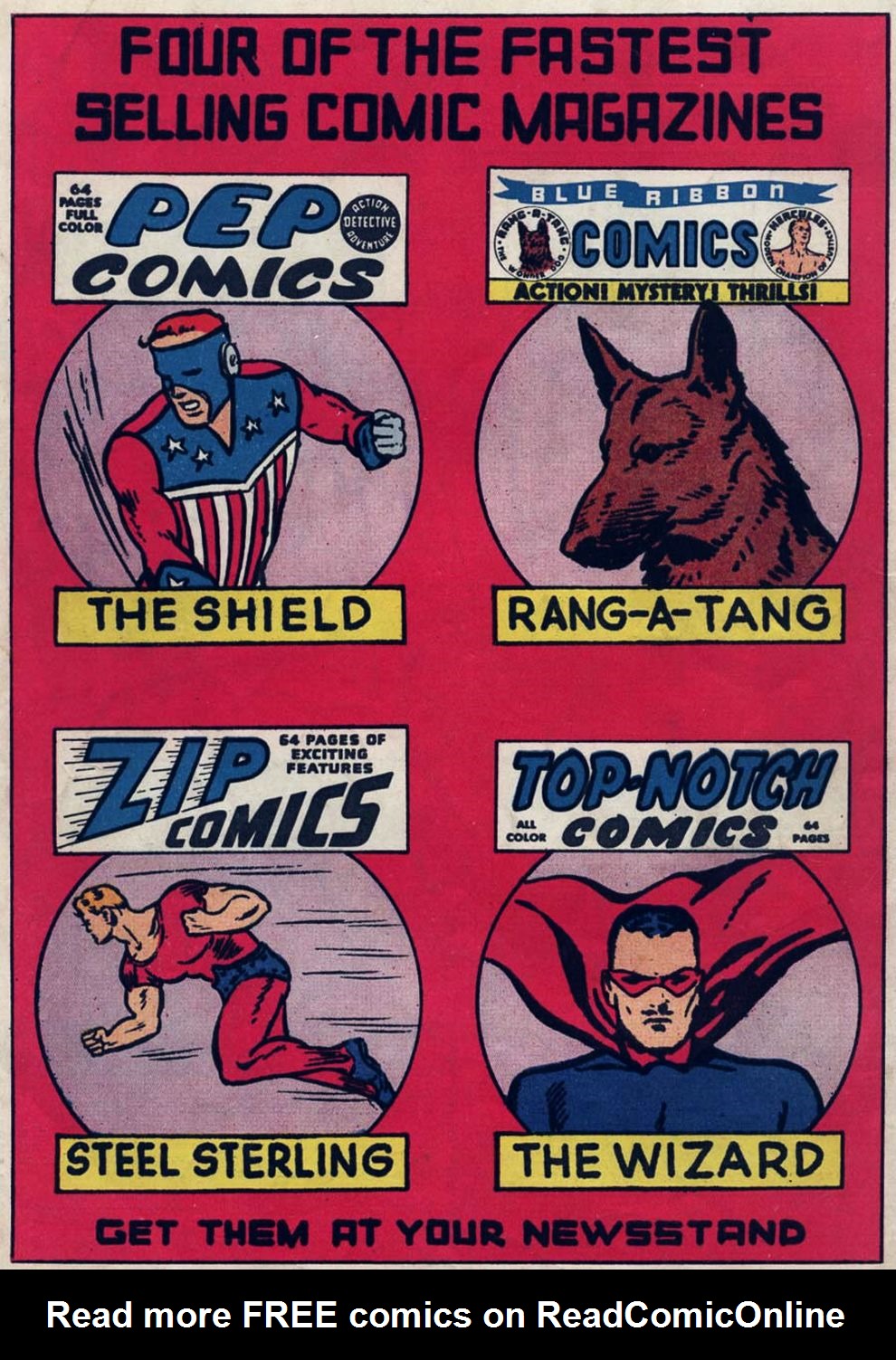 Read online Pep Comics comic -  Issue #6 - 68