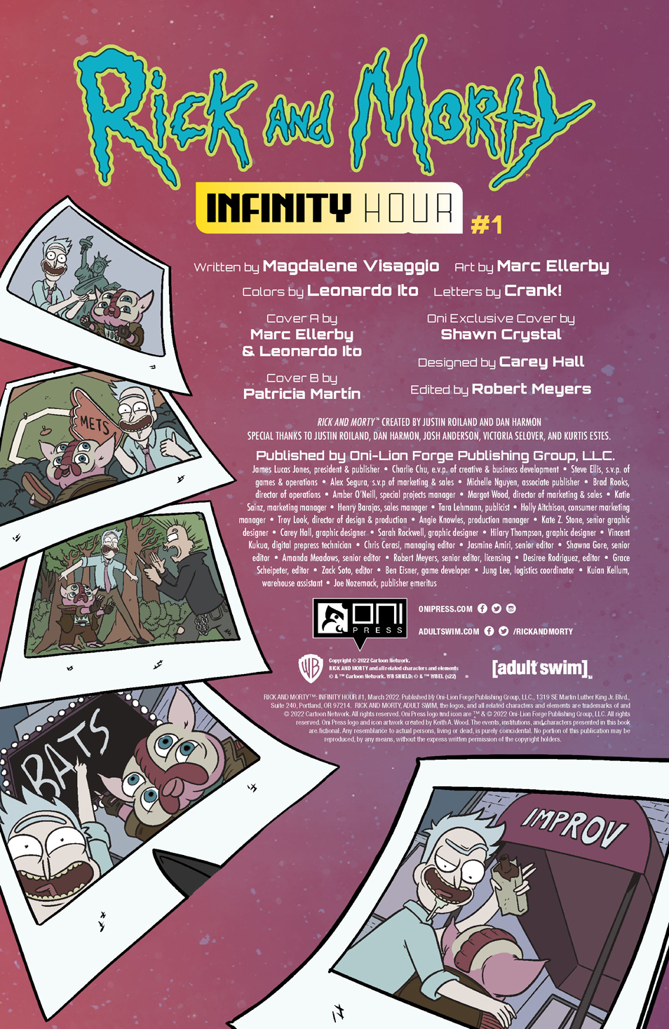 Read online Rick and Morty: Infinity Hour comic -  Issue #1 - 2