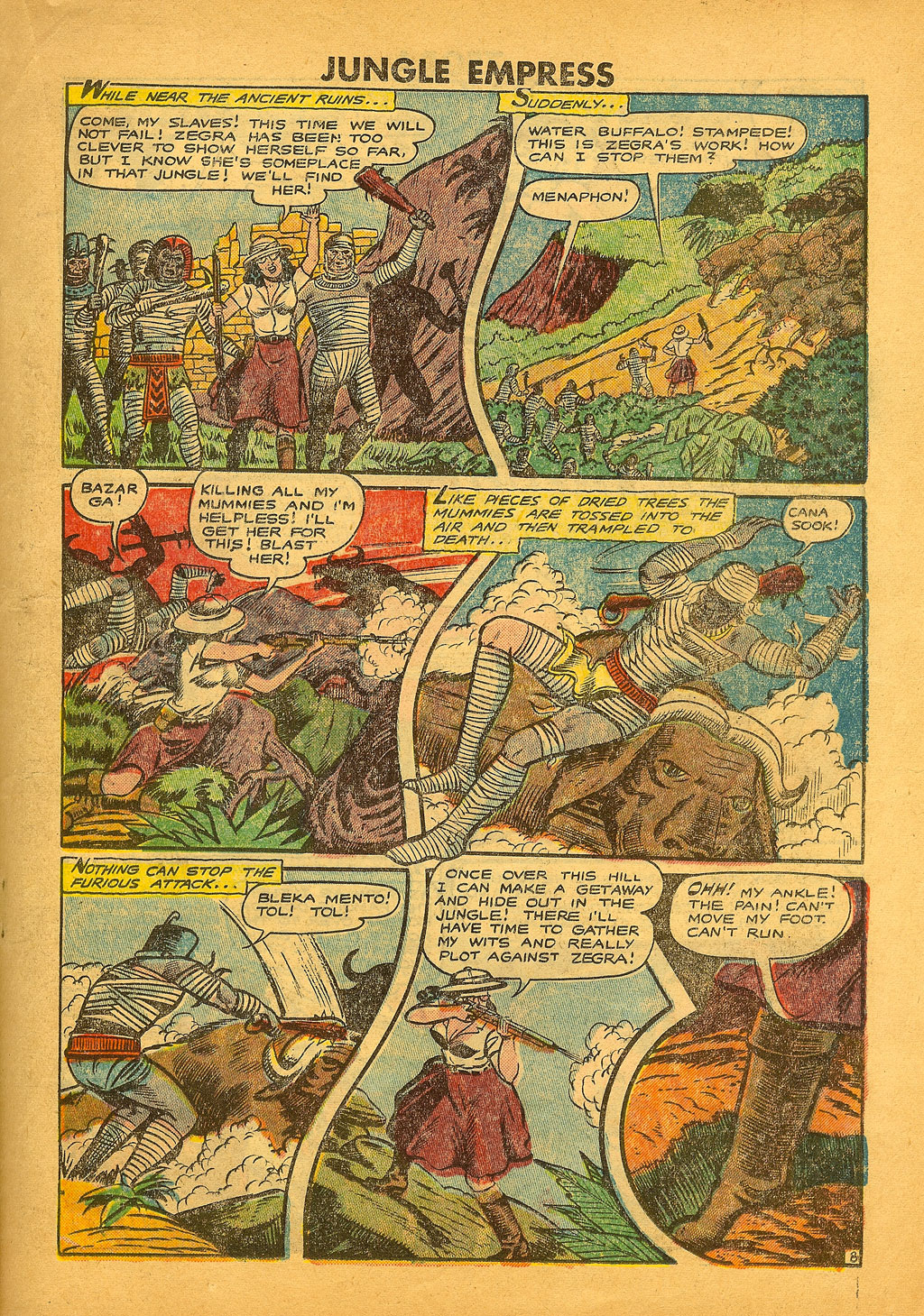 Read online Zegra, Jungle Empress comic -  Issue #4 - 19