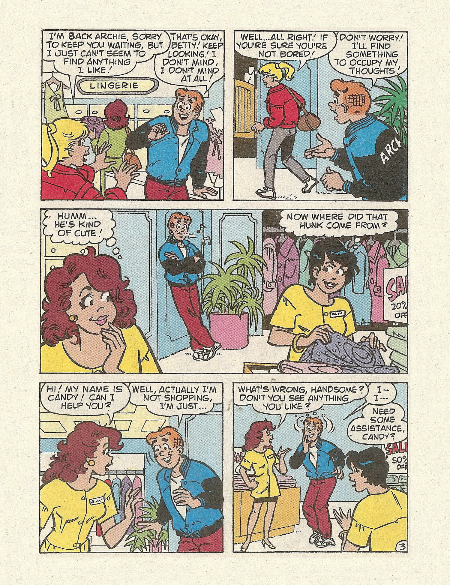 Read online Betty and Veronica Digest Magazine comic -  Issue #72 - 79