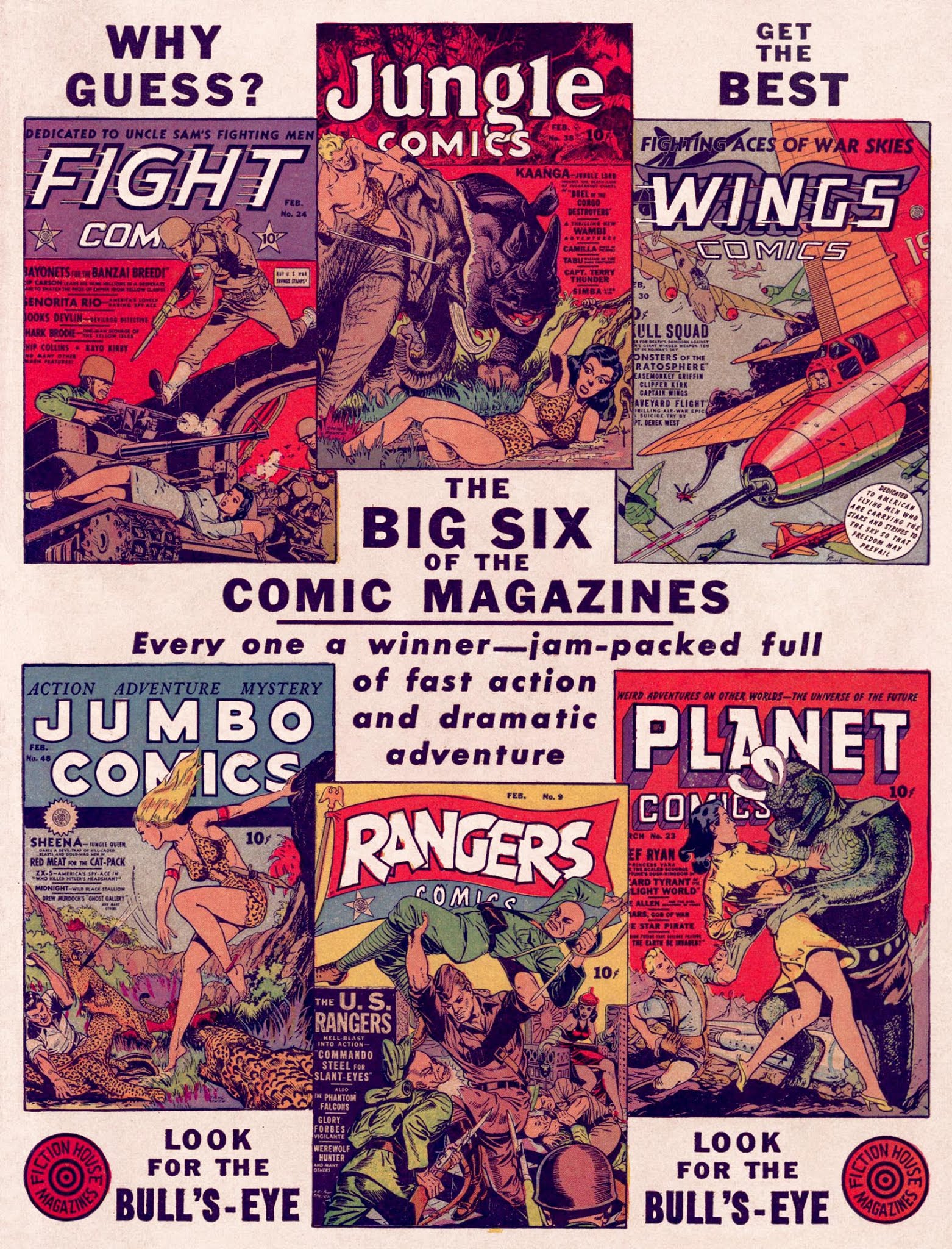 Read online Fight Comics comic -  Issue #24 - 67