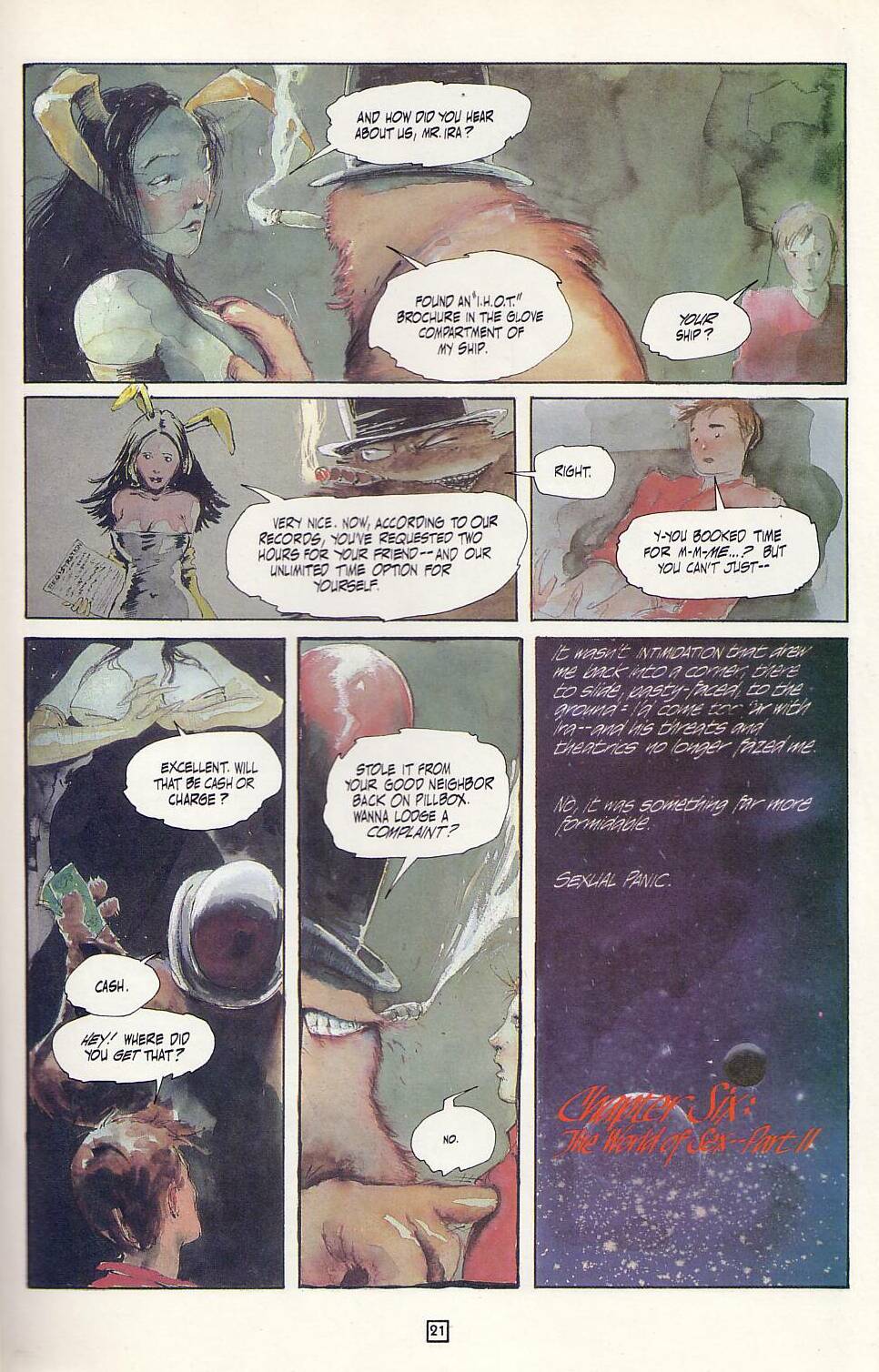 Read online Moonshadow comic -  Issue #10 - 23