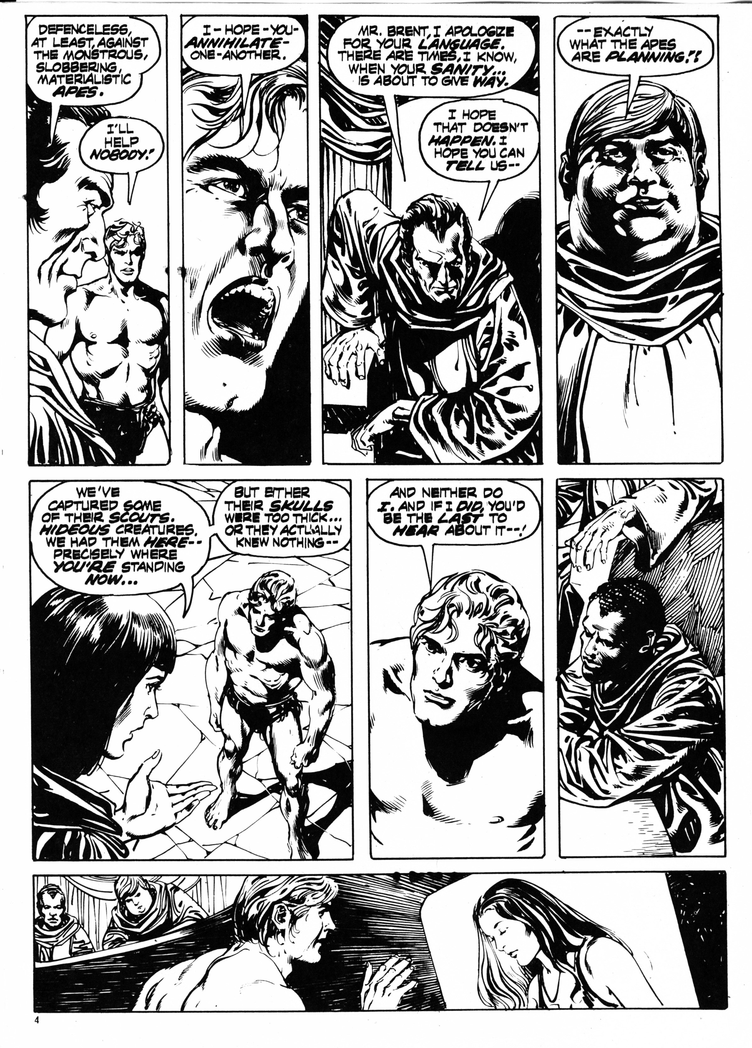 Read online Planet of the Apes (1974) comic -  Issue #42 - 4