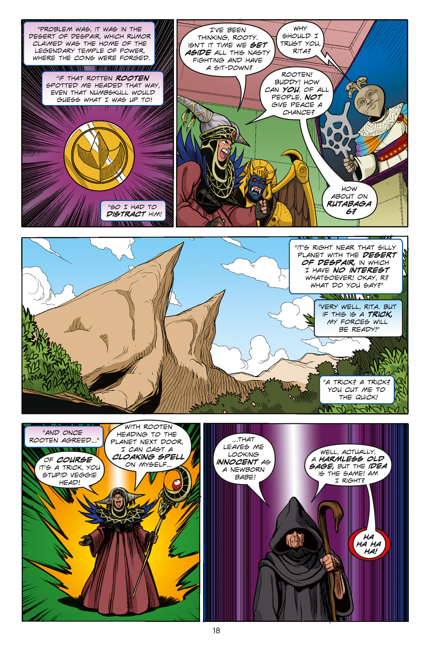 Read online Mighty Morphin Power Rangers: Going Green comic -  Issue # Full - 18