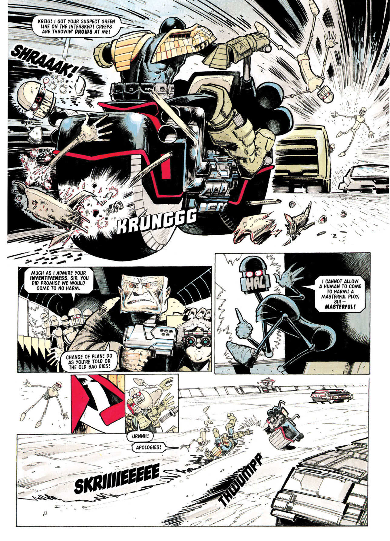 Read online Judge Dredd: The Complete Case Files comic -  Issue # TPB 27 - 81