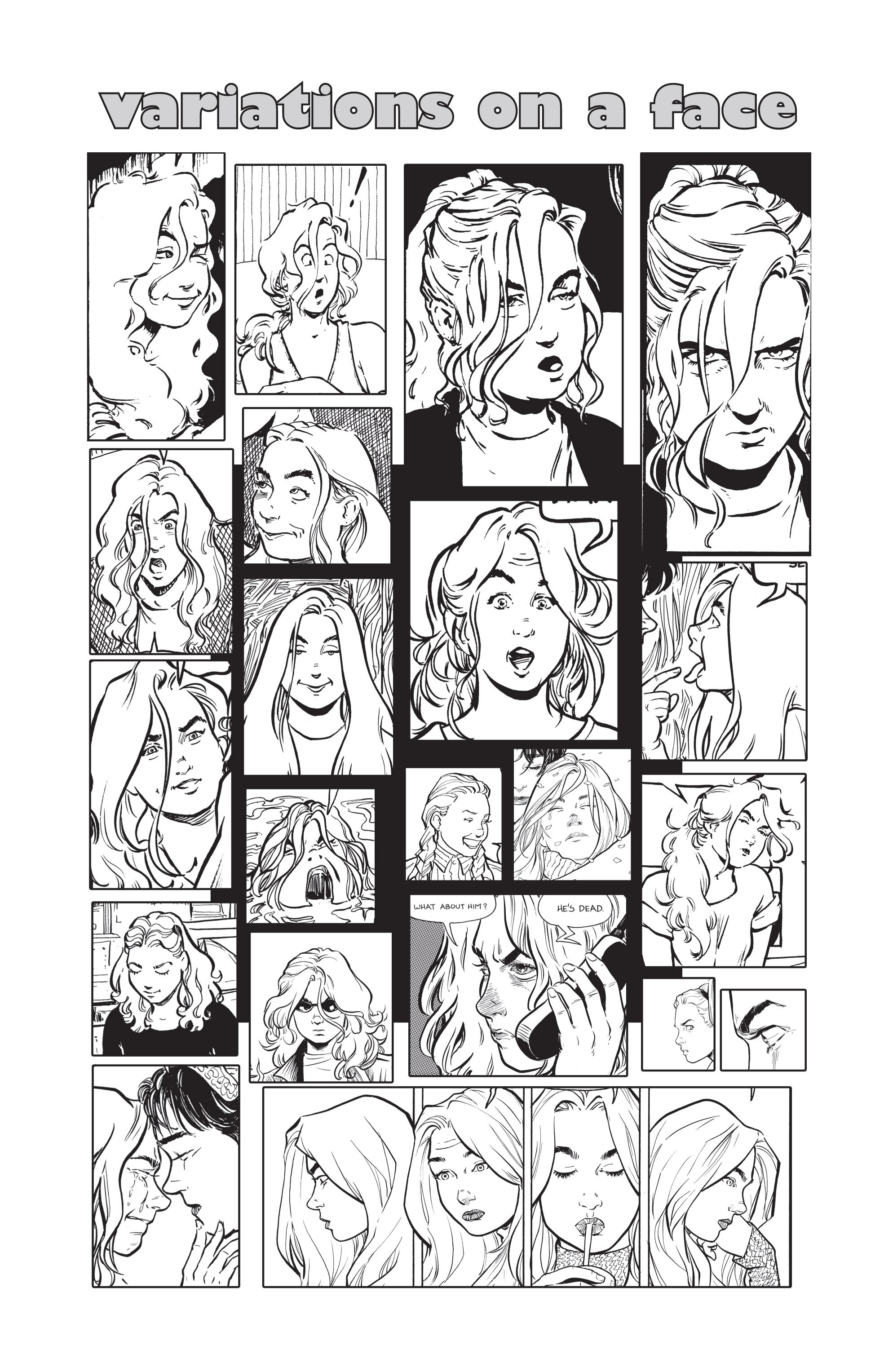Read online Terry Moore's How to Draw... comic -  Issue # Expressions - 23