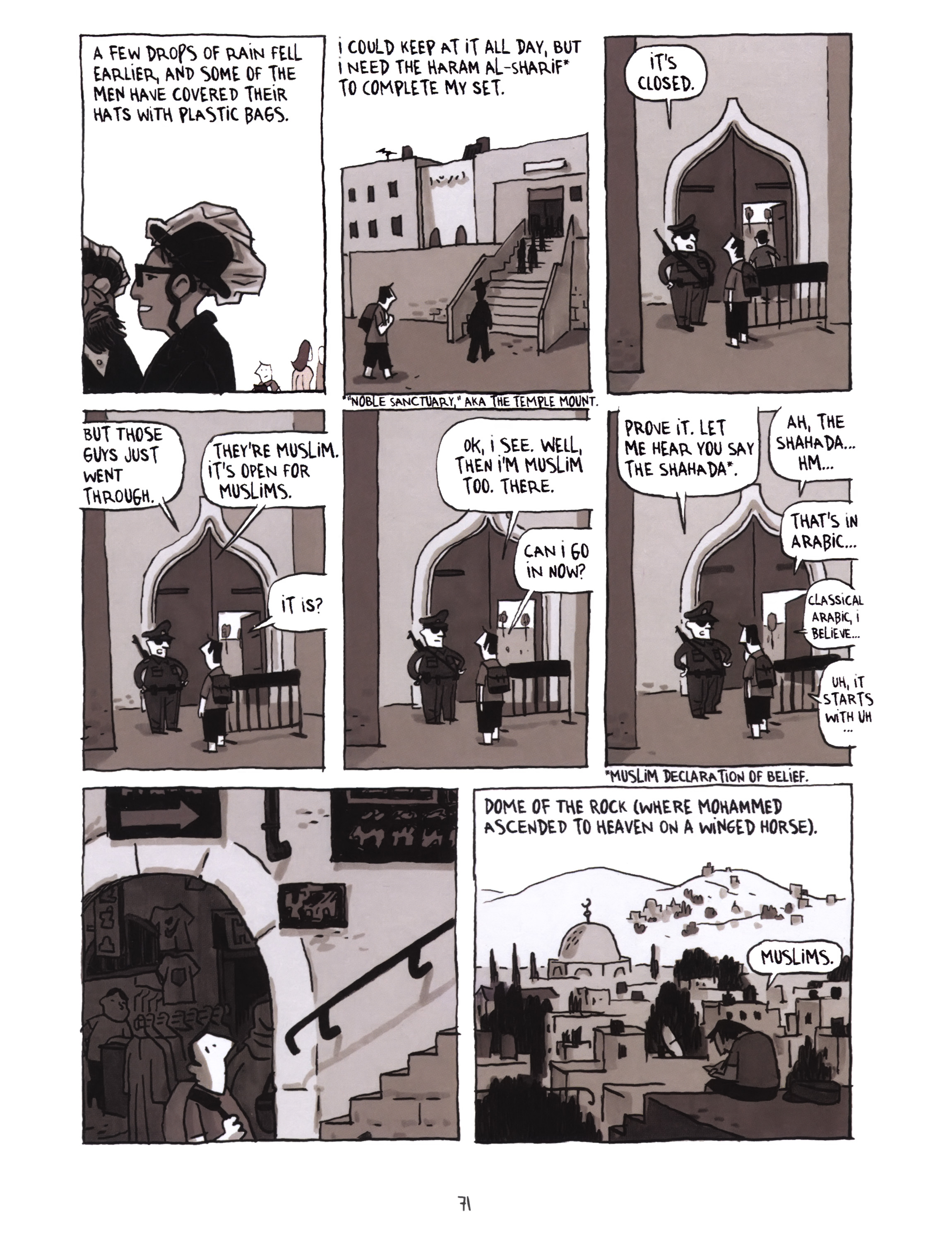 Read online Jerusalem: Chronicles From the Holy City comic -  Issue # Full (Part 1) - 73