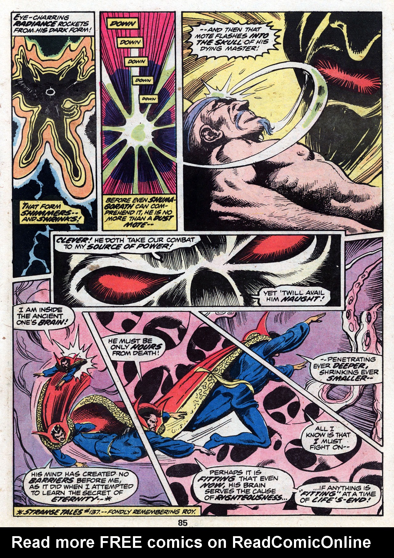 Read online Marvel Treasury Edition comic -  Issue #6 - 83