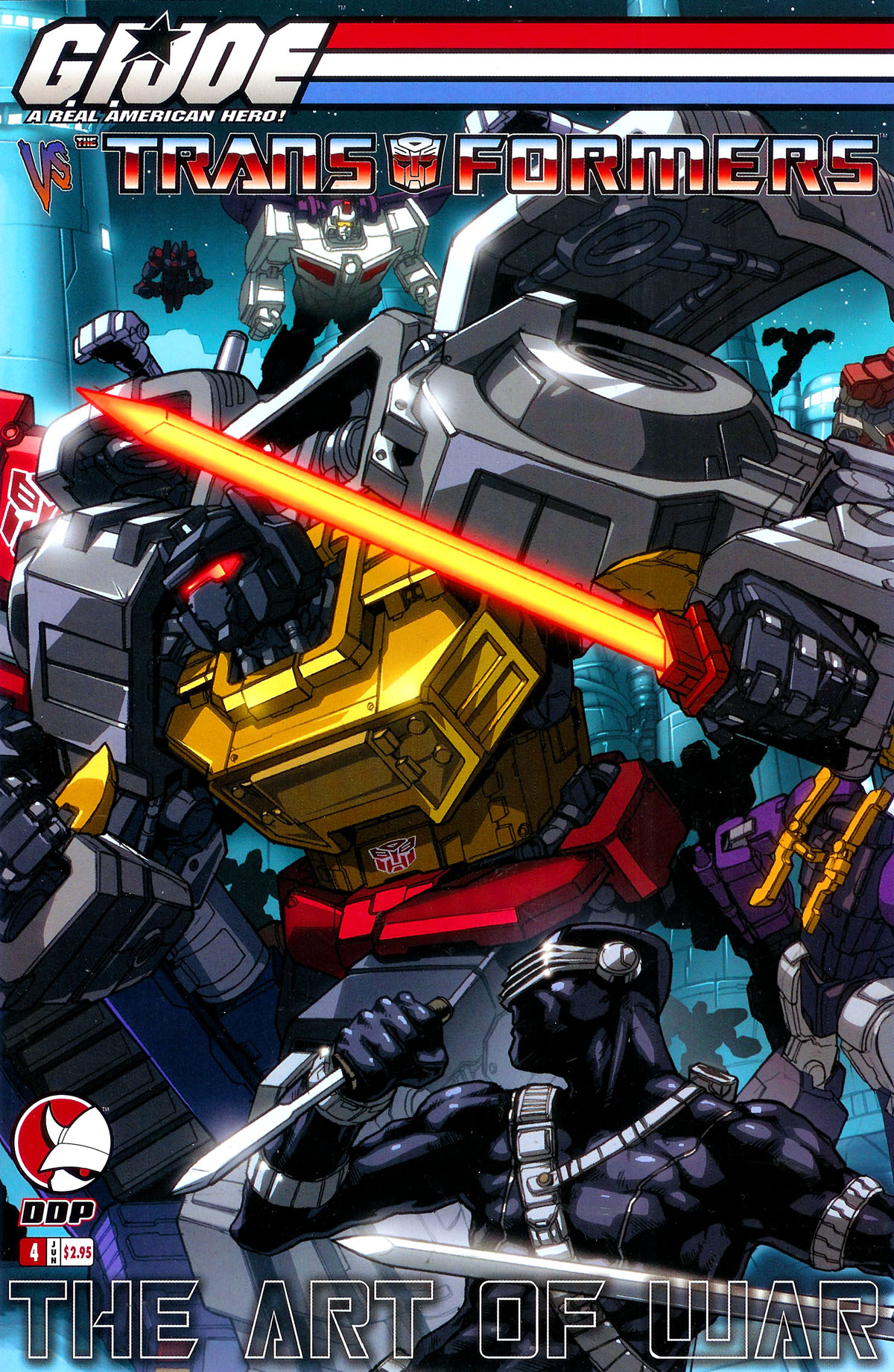 Read online G.I. Joe vs. The Transformers III: The Art of War comic -  Issue #4 - 1