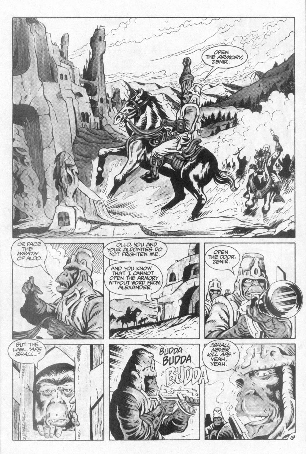 Read online Planet of the Apes (1990) comic -  Issue #1 - 24