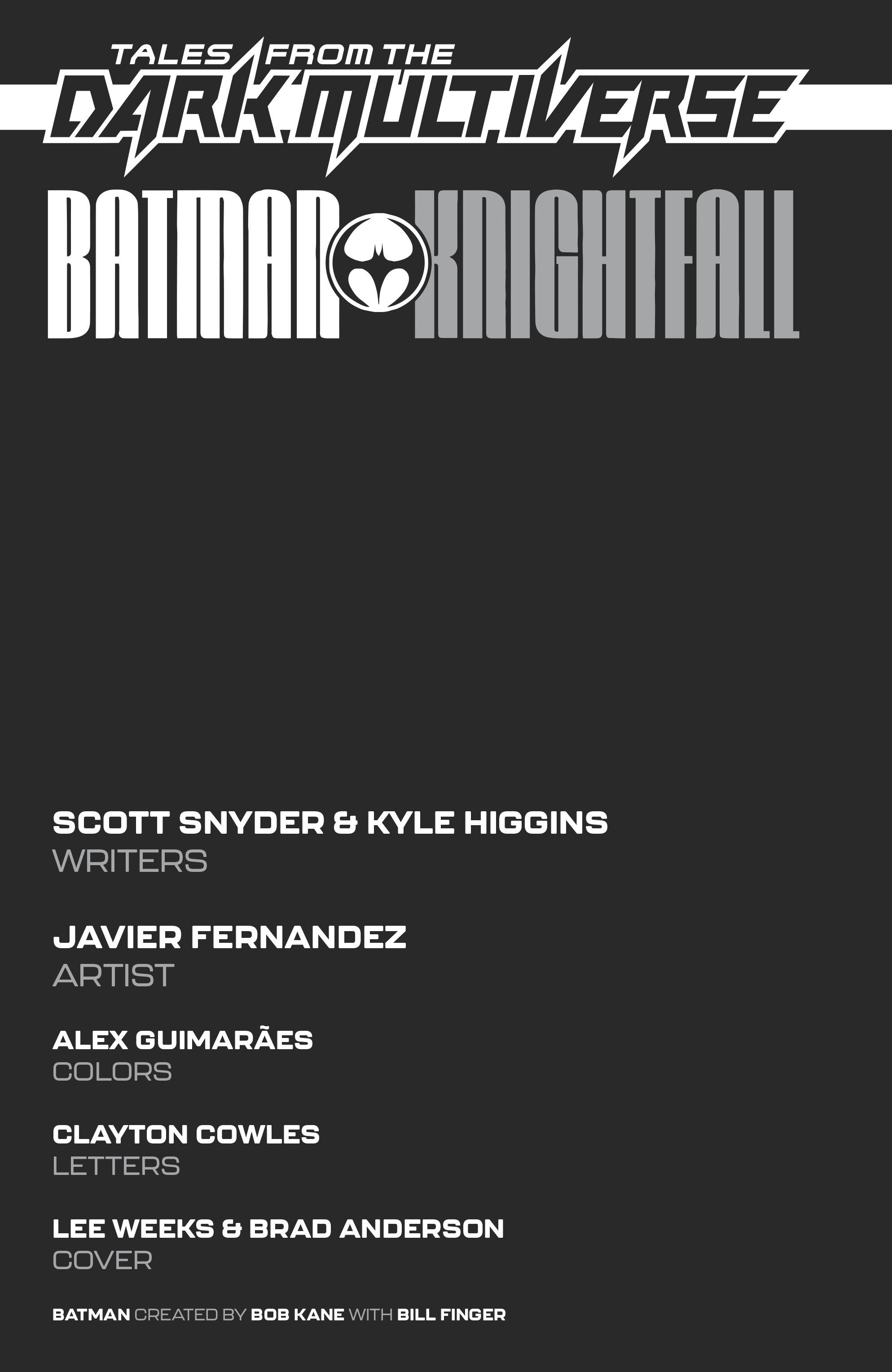 Read online Tales from the Dark Multiverse: Batman Knightfall comic -  Issue # Full - 2