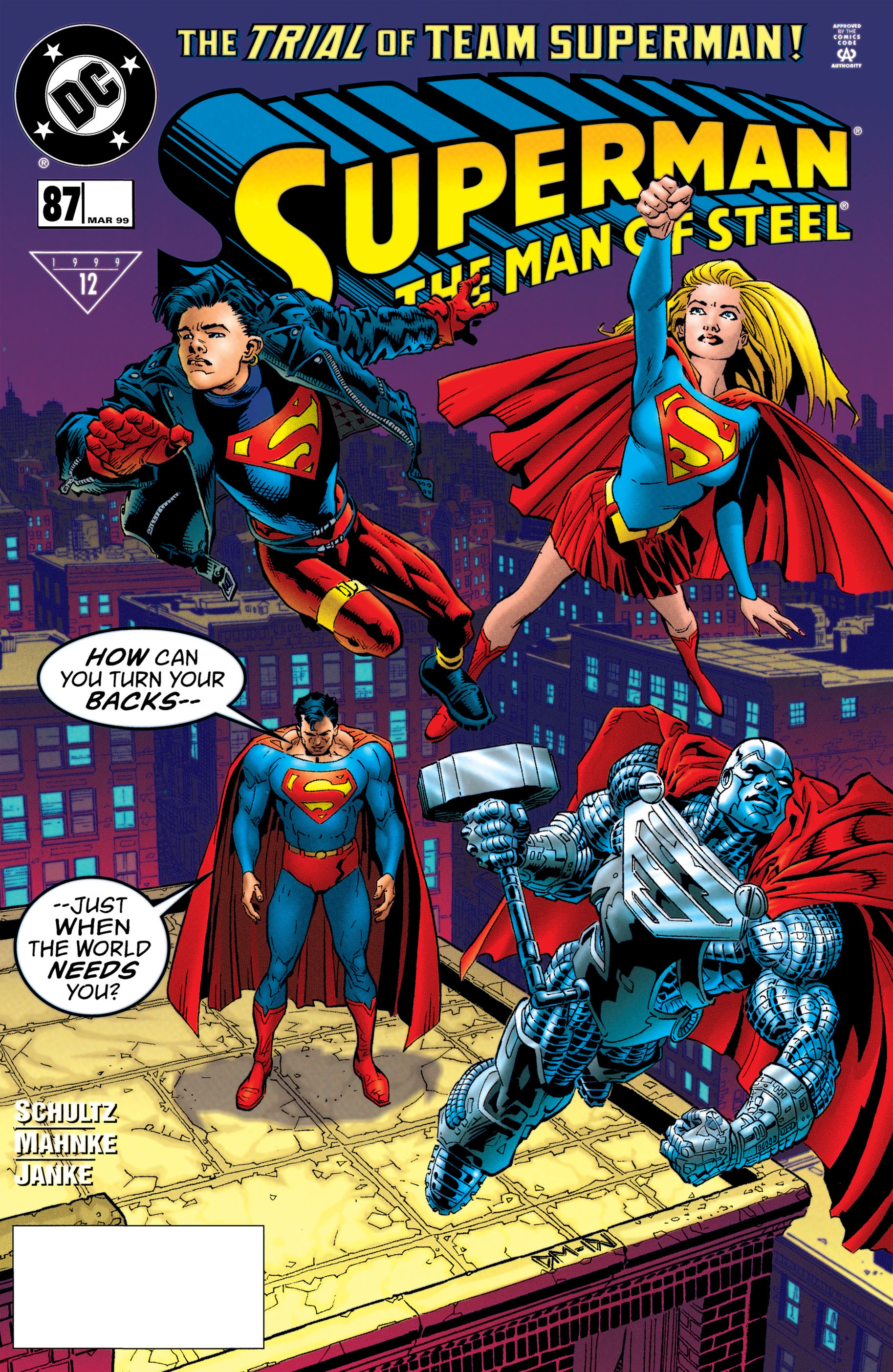 Read online Superman: The Man of Steel (1991) comic -  Issue #87 - 1