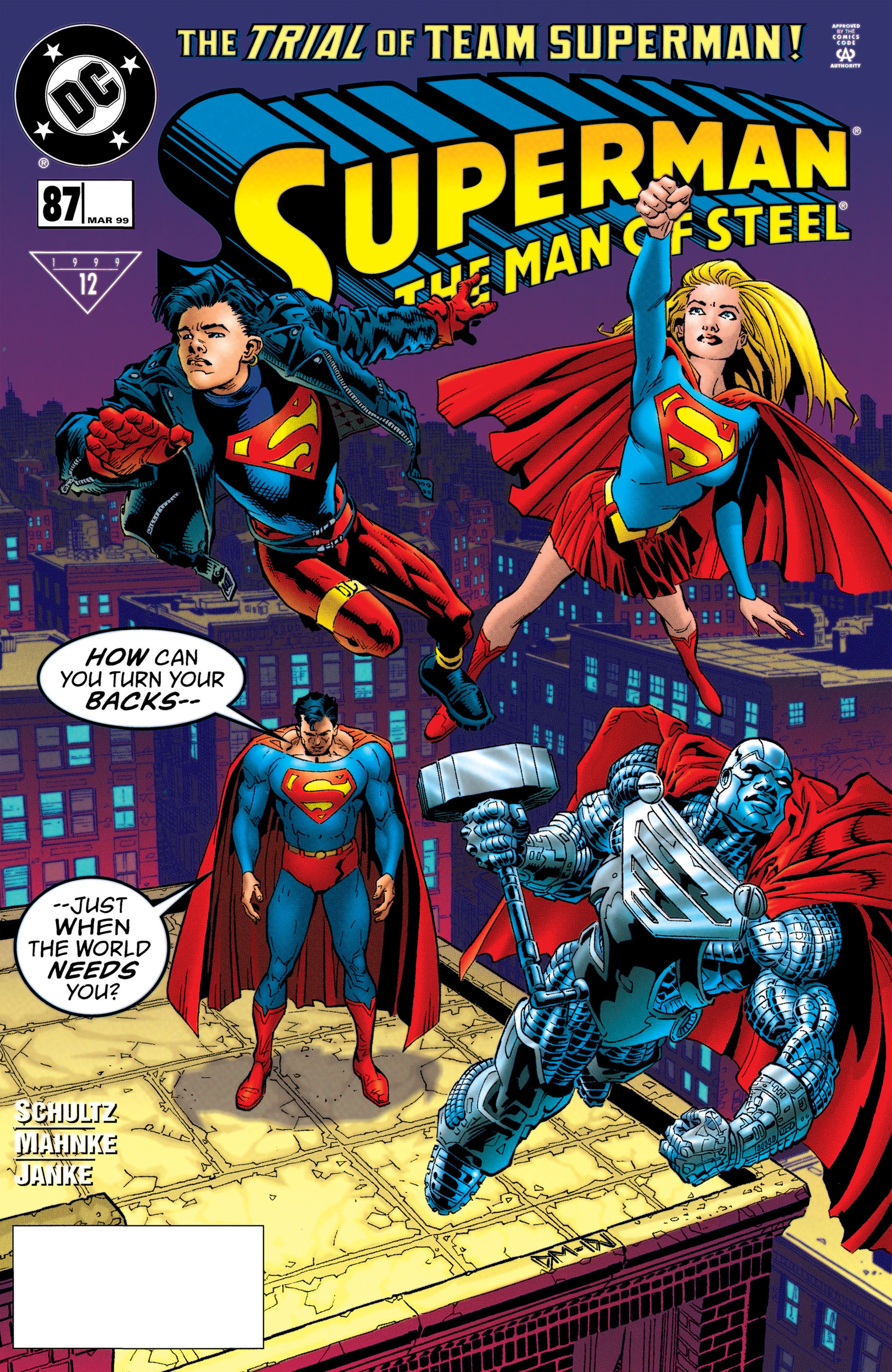 Read online Superman: The Man of Steel (1991) comic -  Issue #87 - 1