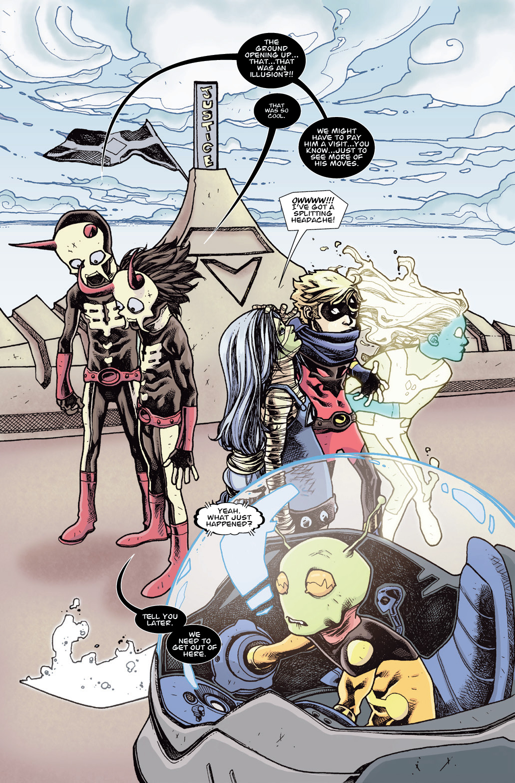 Read online Gladstone's School for World Conquerors (2013) comic -  Issue #5 - 19