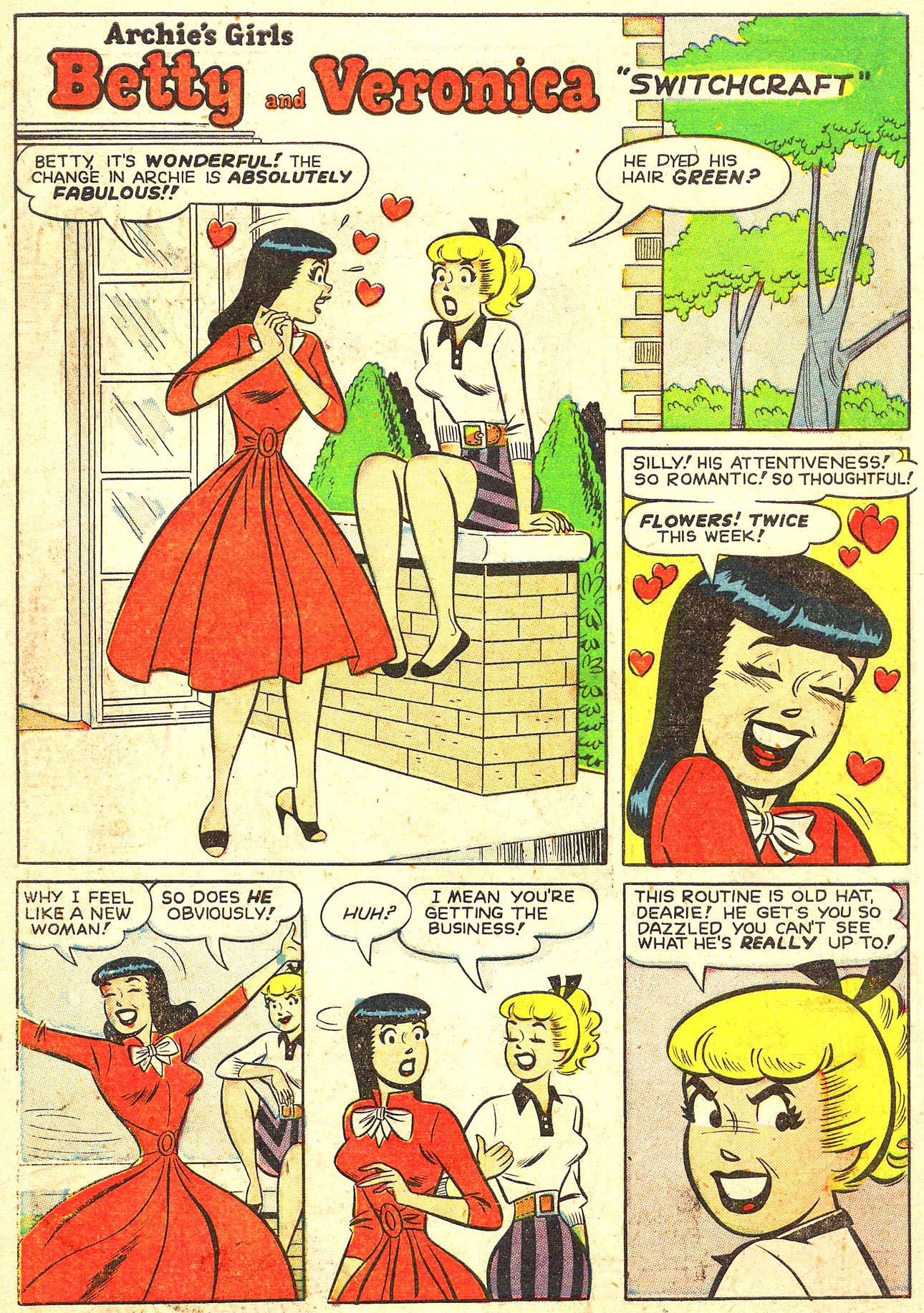 Read online Archie's Girls Betty and Veronica comic -  Issue # _Annual 6 - 70