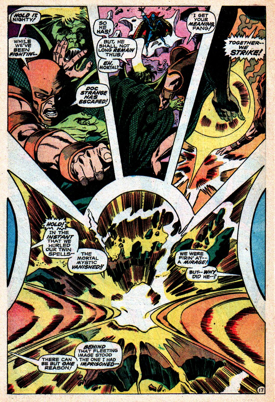Read online Marvel Masterworks: Doctor Strange comic -  Issue # TPB 3 - 292
