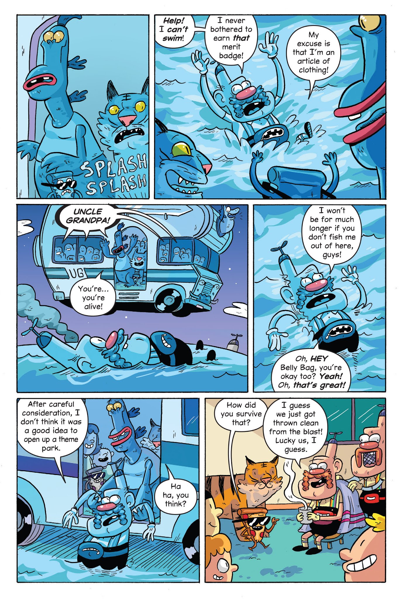 Read online Uncle Grandpa in Uncle Grandpaland comic -  Issue # TPB - 135