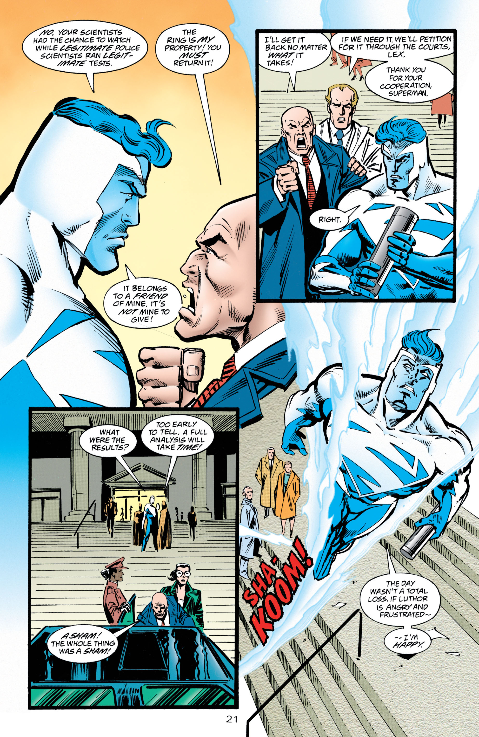 Read online Superman (1987) comic -  Issue #126 - 22