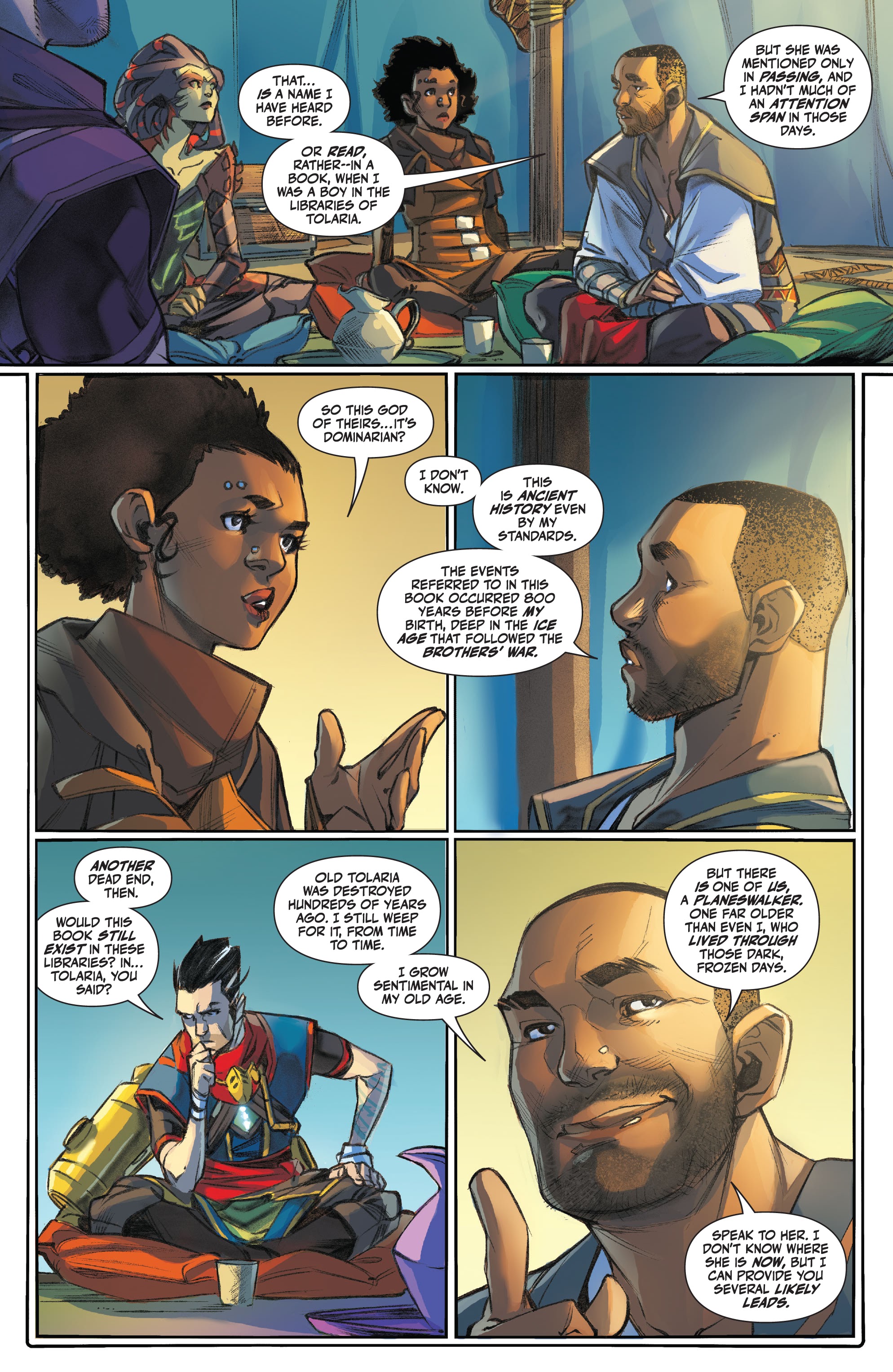 Read online Magic the Gathering (2021) comic -  Issue #5 - 20