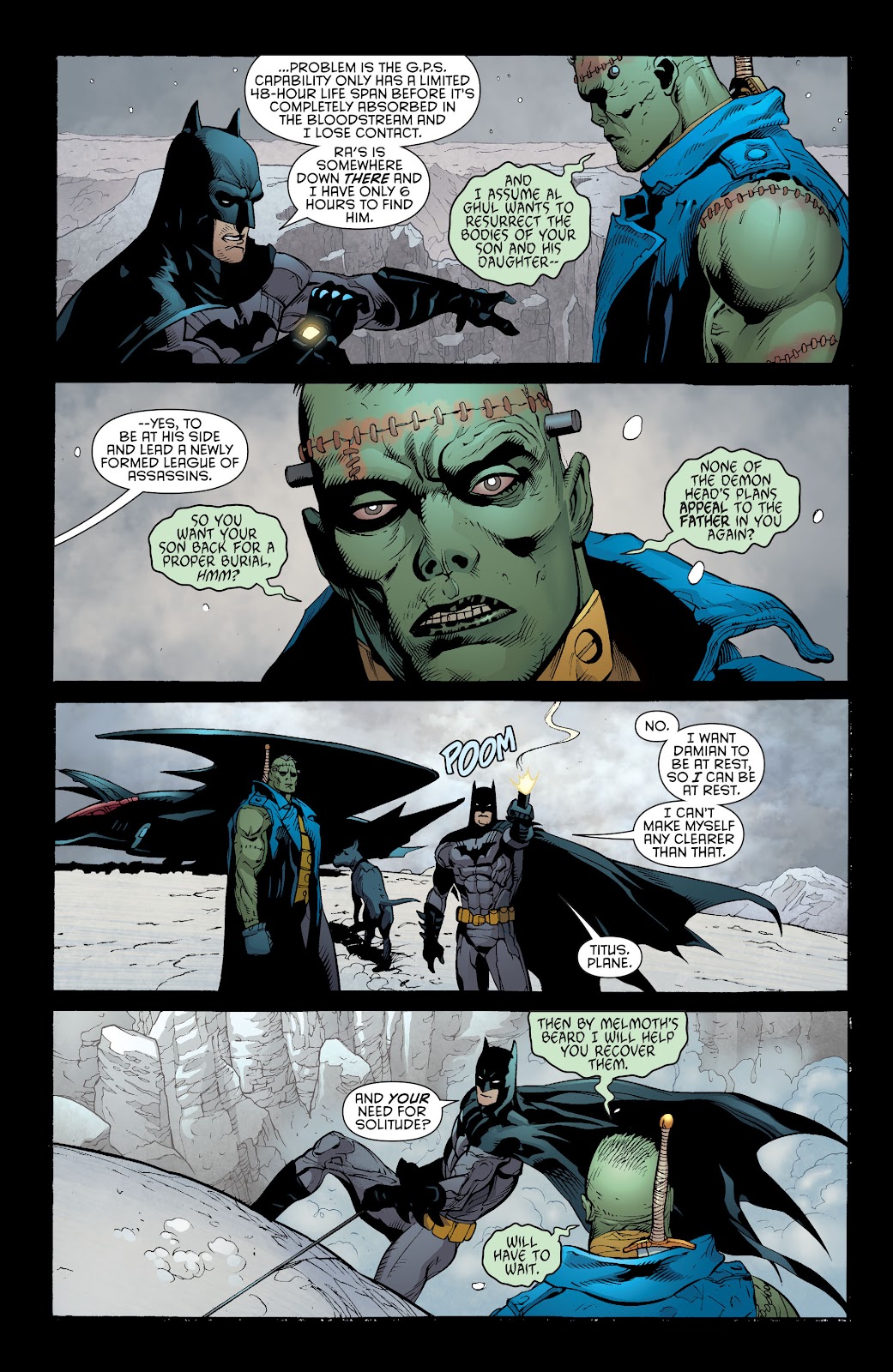 Batman and Robin (2011) issue 31 - Batman and Frankenstein - Page 12