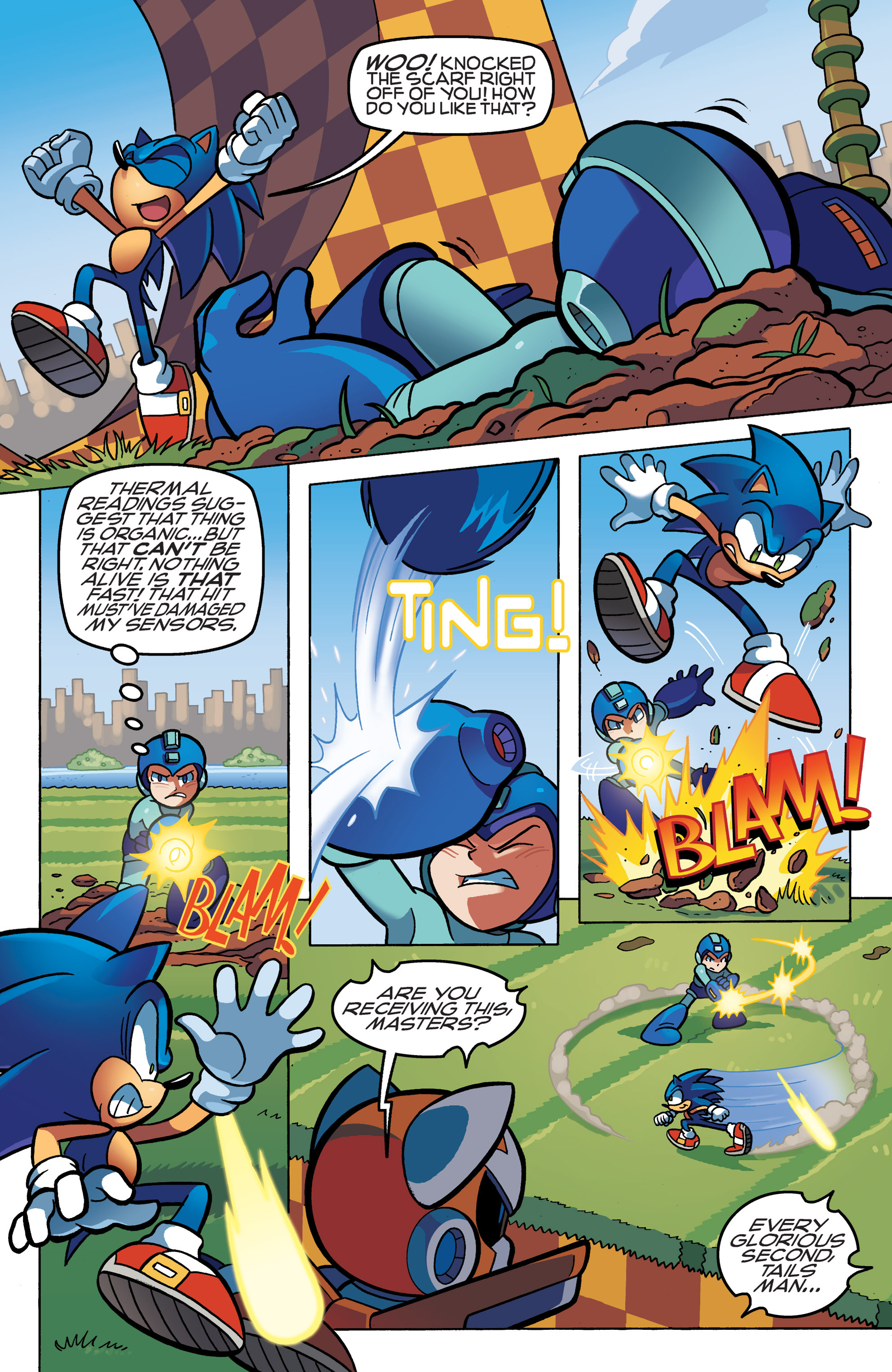 Read online Sonic Mega Man Worlds Collide comic -  Issue # Vol 1 - 55
