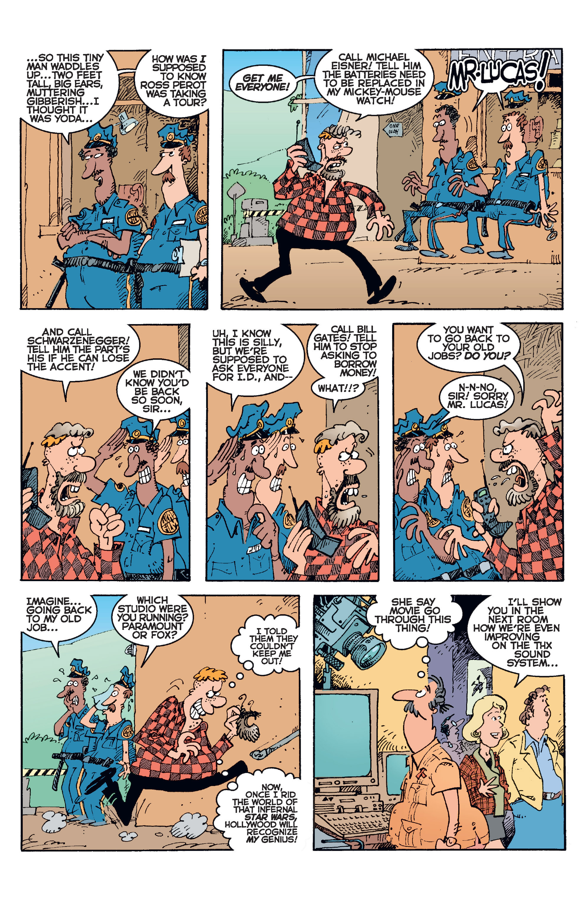 Read online Sergio Aragonés Stomps Star Wars comic -  Issue # Full - 7
