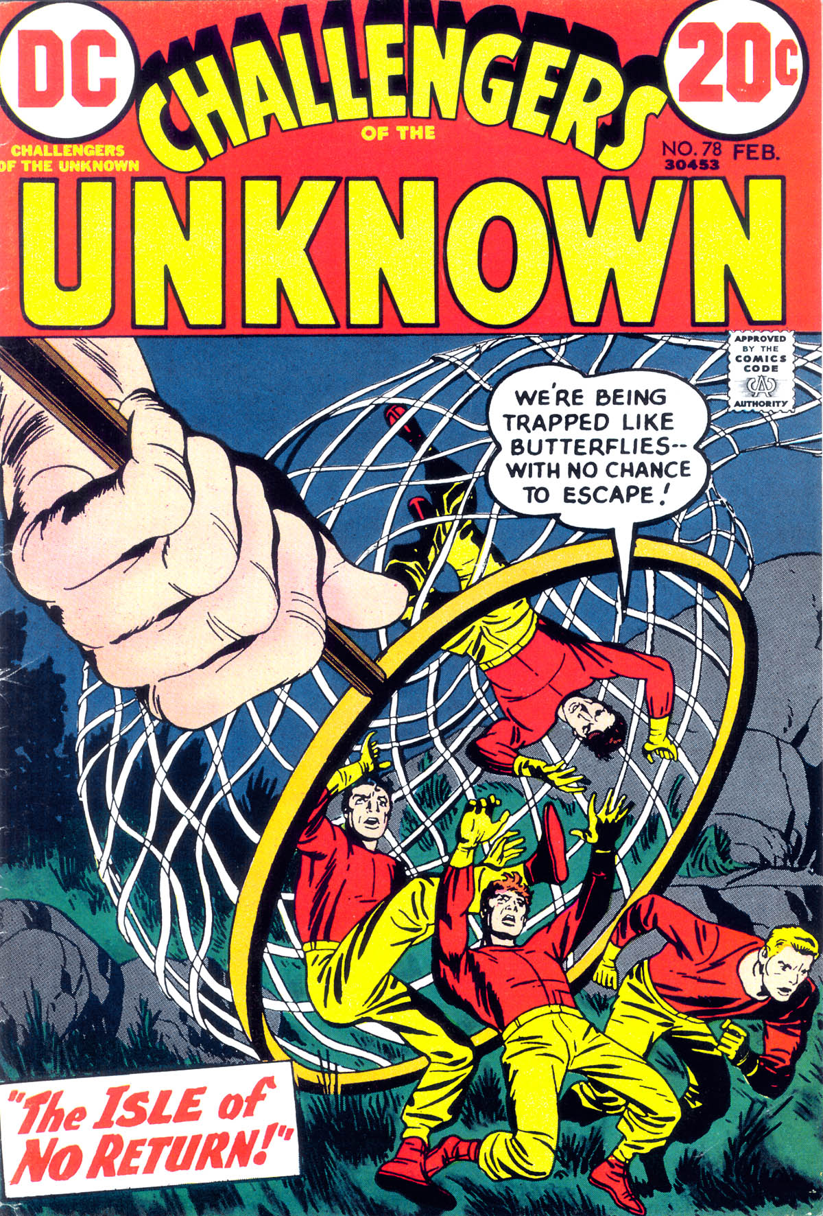 Read online Challengers of the Unknown (1958) comic -  Issue #78 - 1