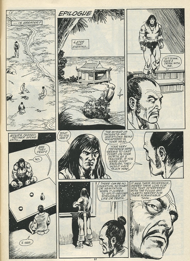 The Savage Sword Of Conan issue 184 - Page 59