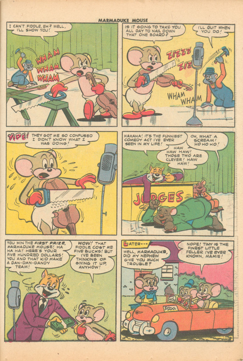 Read online Marmaduke Mouse comic -  Issue #62 - 23