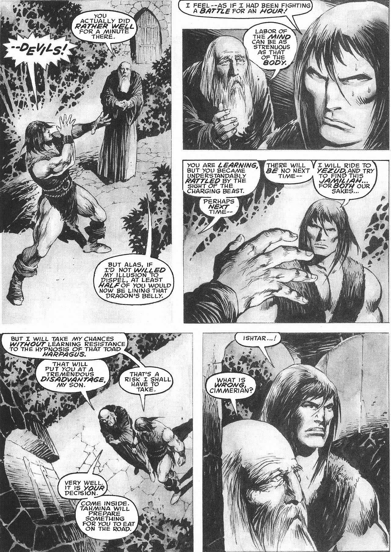 Read online The Savage Sword Of Conan comic -  Issue #207 - 44
