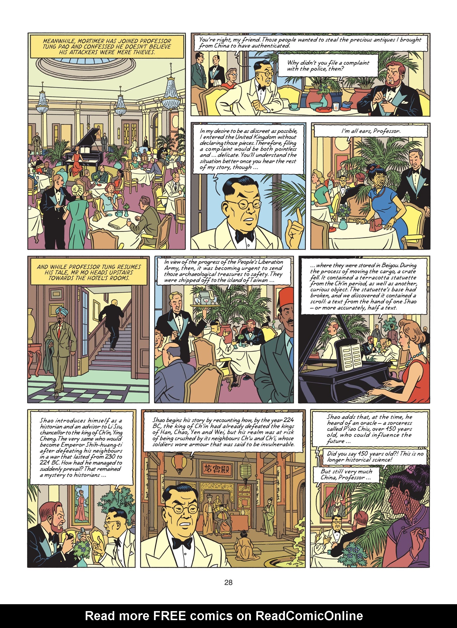 Read online Blake & Mortimer comic -  Issue #25 - 30