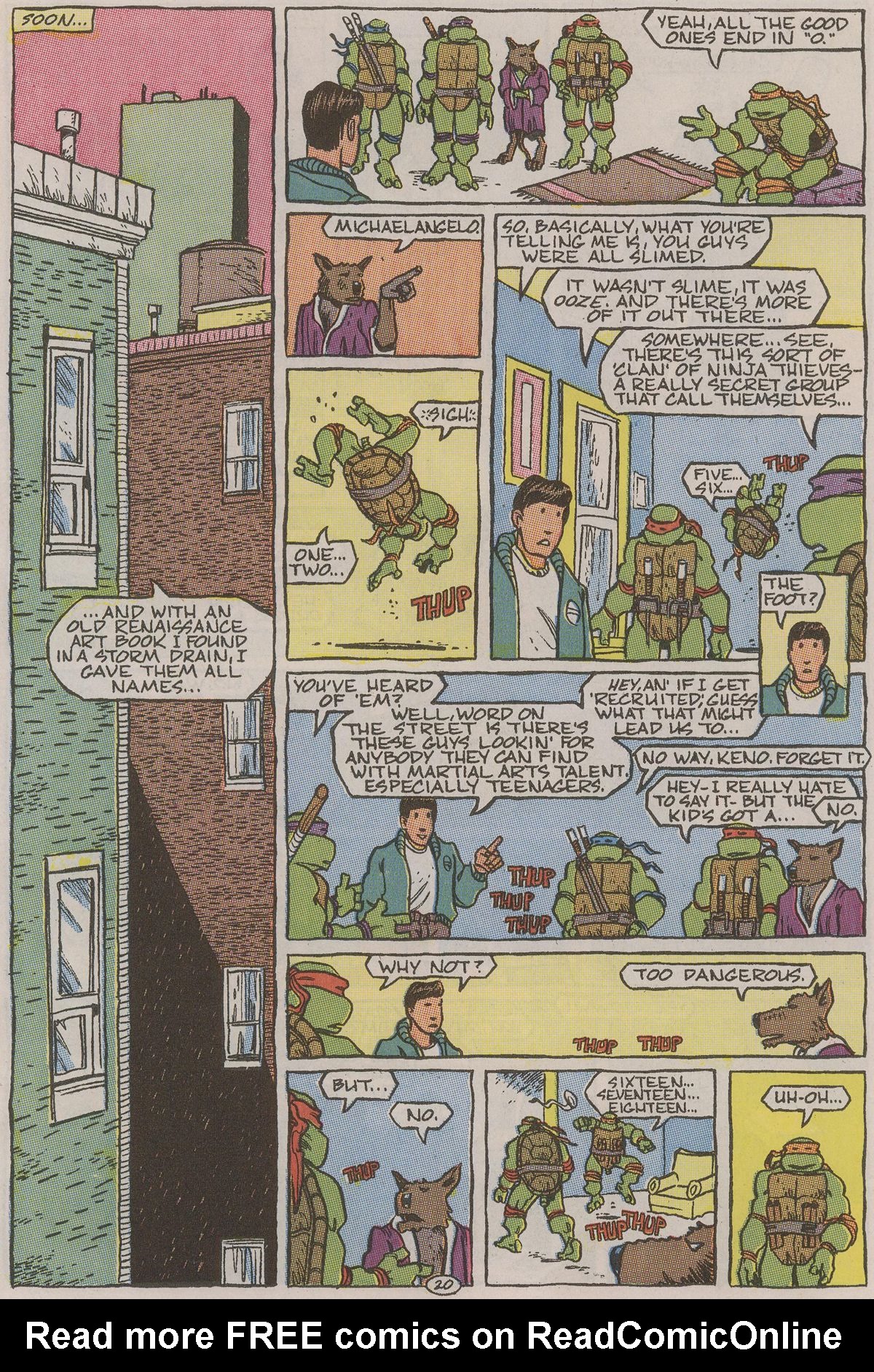 Read online Teenage Mutant Ninja Turtles II: The Secret of the Ooze Official Movie Adaptation comic -  Issue # Full - 21