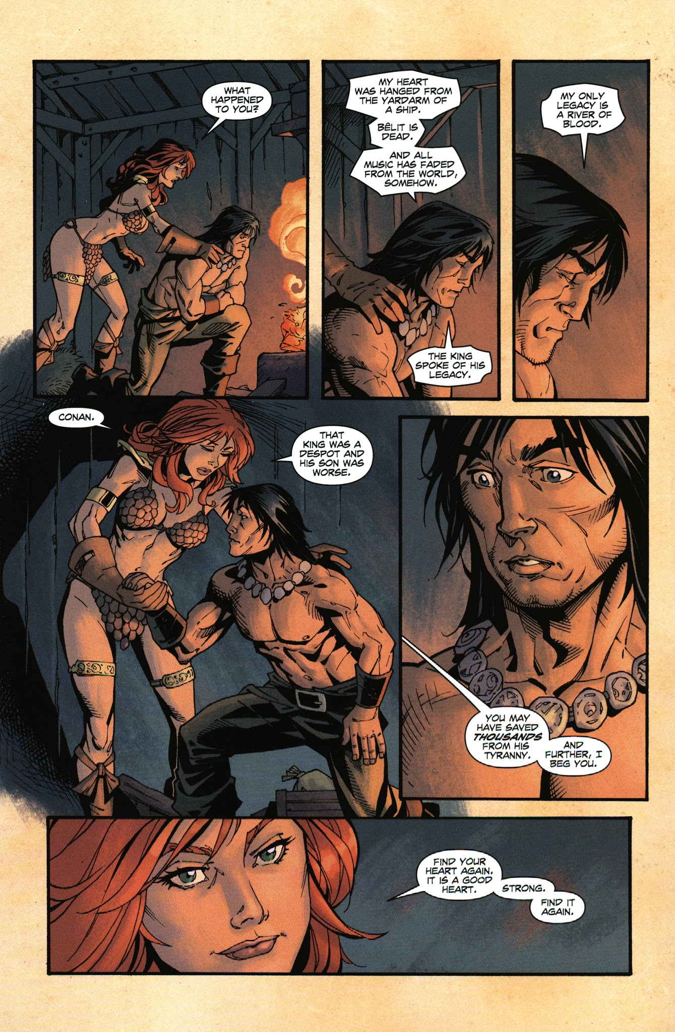Read online Conan Red Sonja comic -  Issue #3 - 12