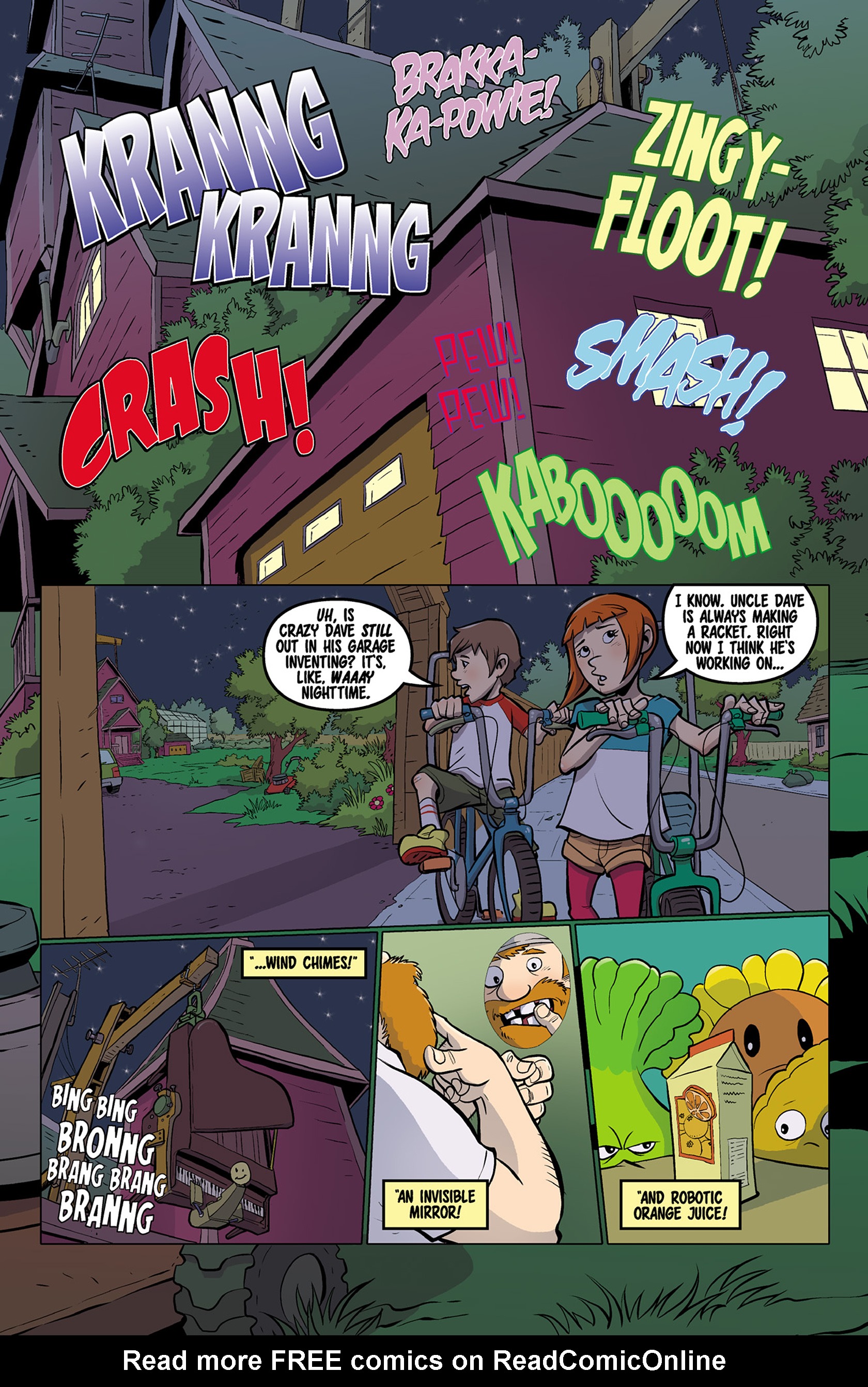 Read online Plants vs. Zombies: Grown Sweet Home comic -  Issue #4 - 3
