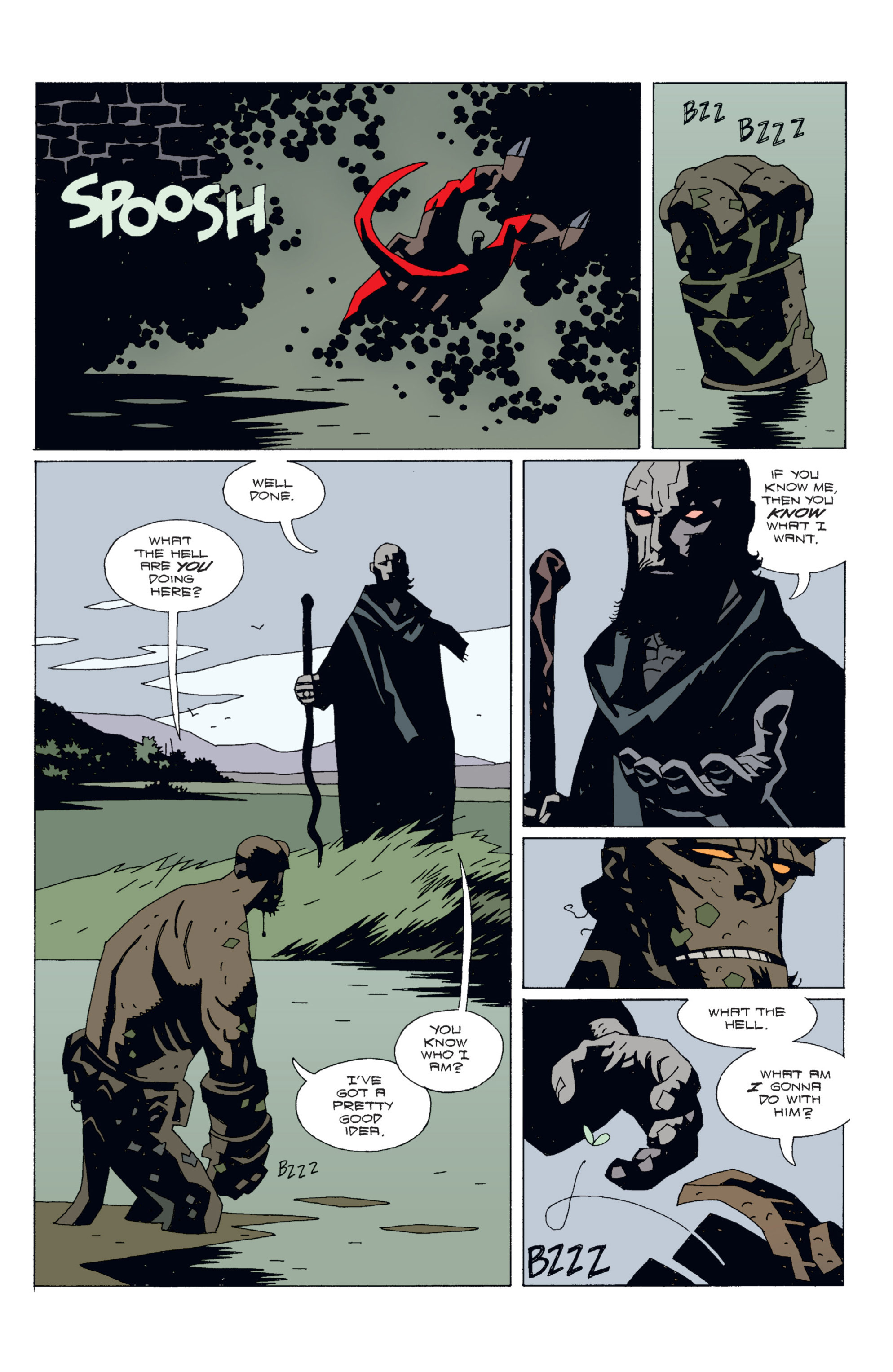 Read online Hellboy comic -  Issue #4 - 118