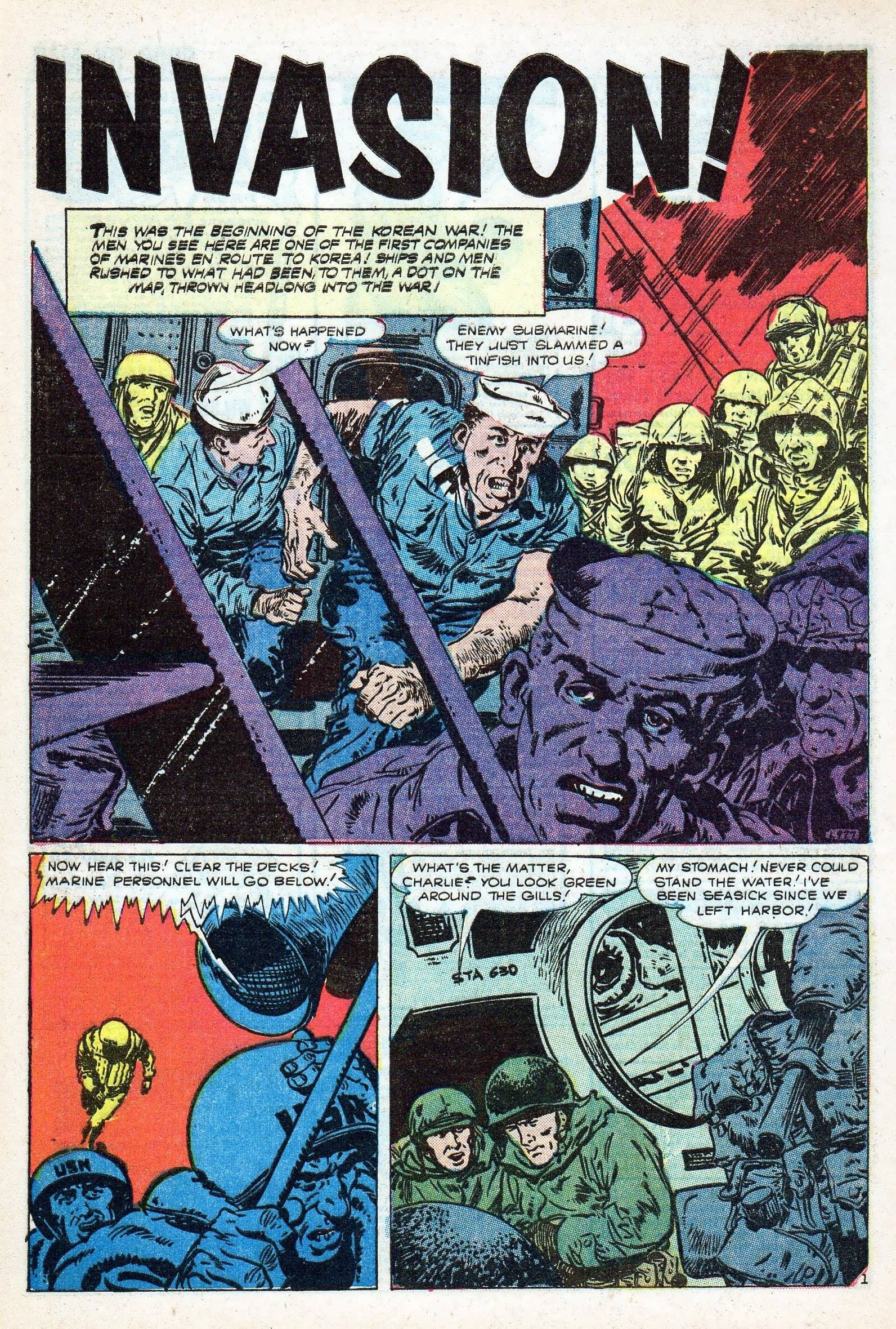 Read online Navy Action (1957) comic -  Issue #17 - 28