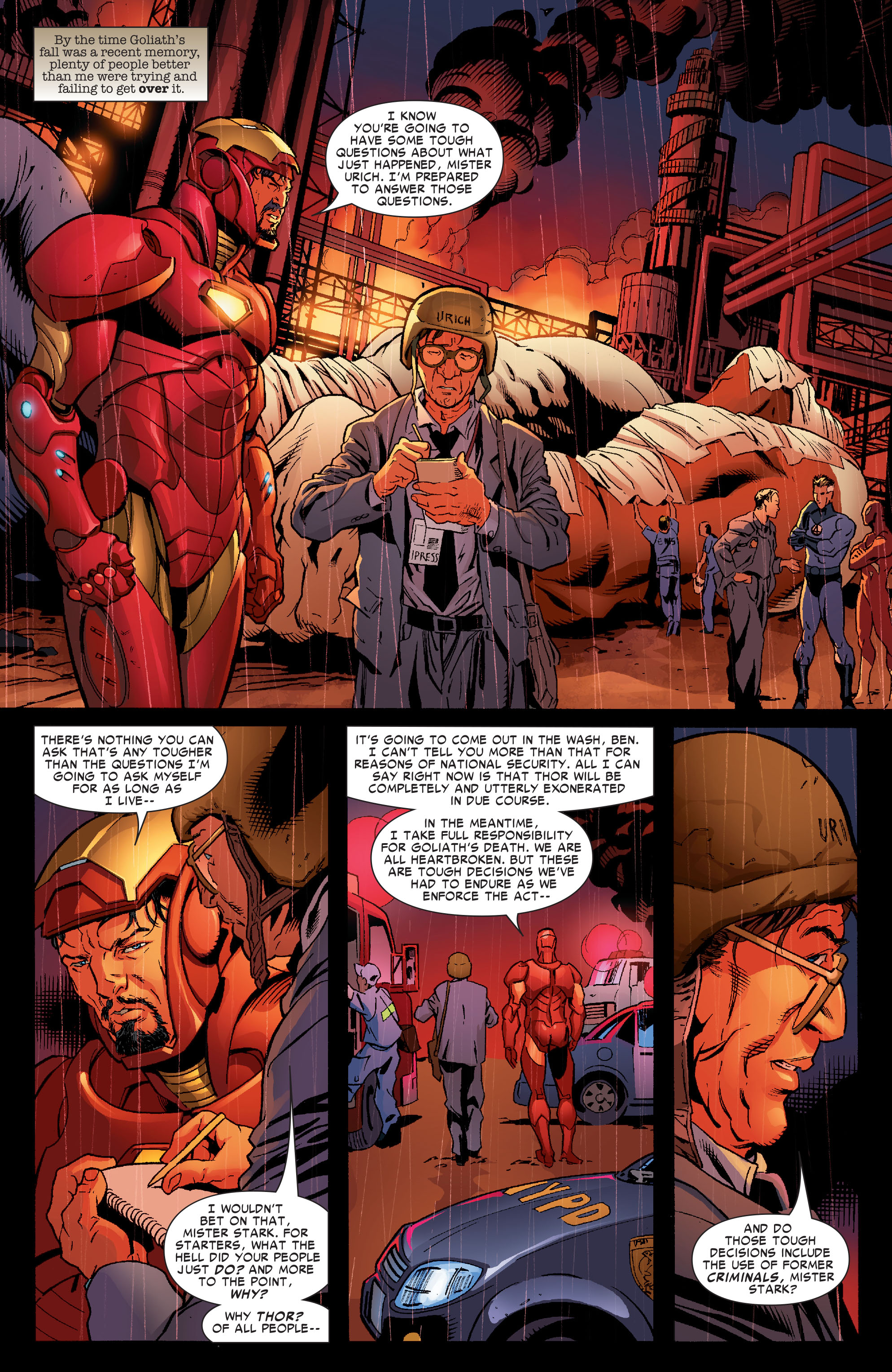 Read online Civil War: Front Line comic -  Issue #6 - 12