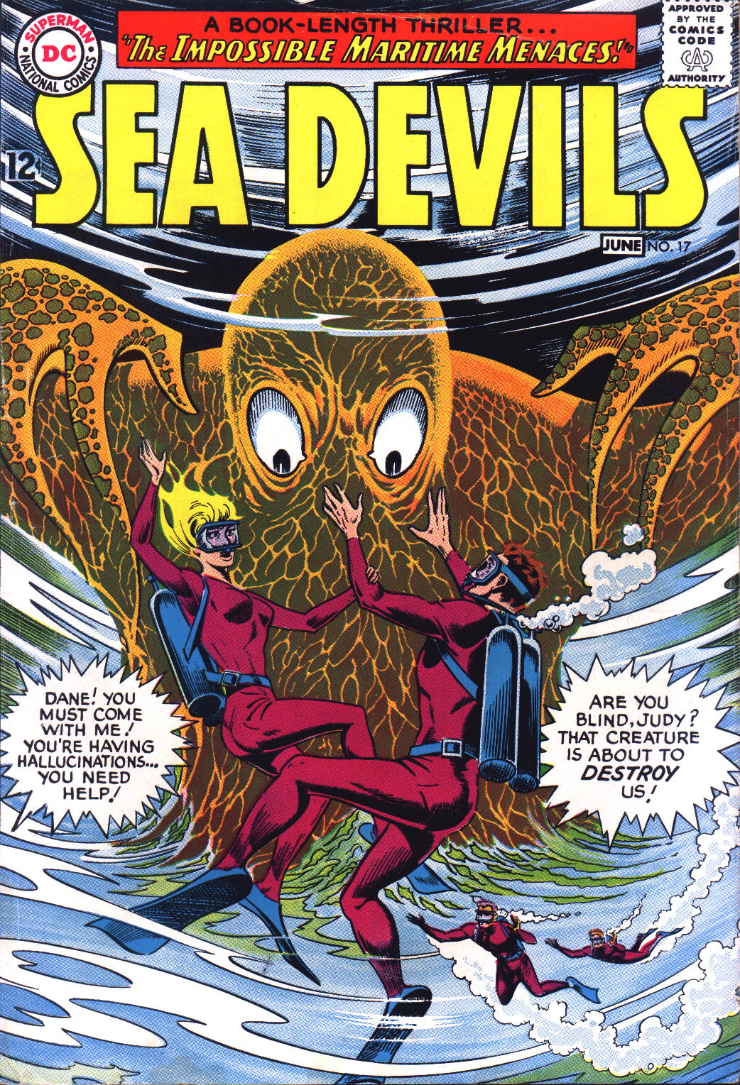 Read online Sea Devils comic -  Issue #17 - 1