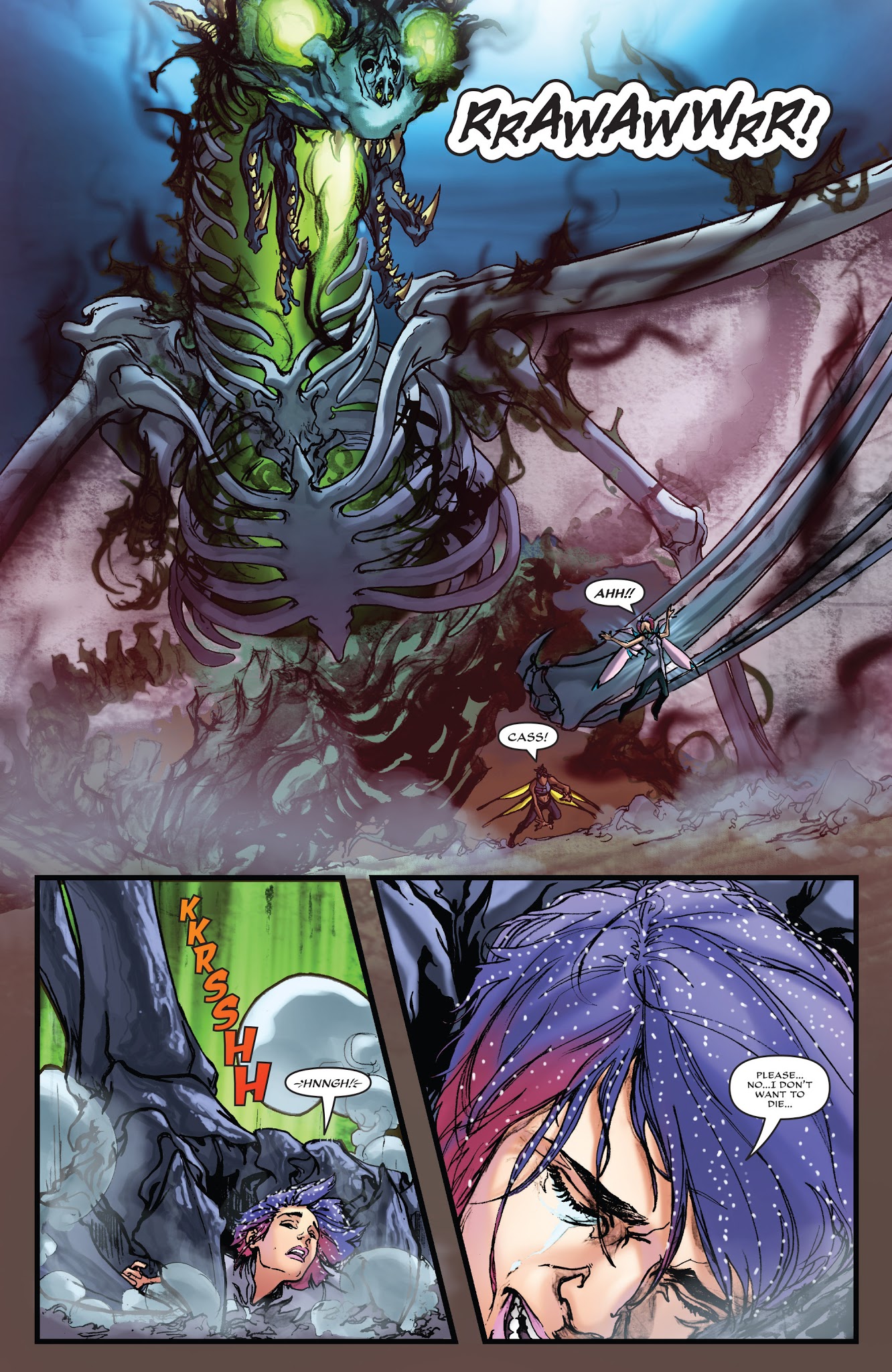 Read online Michael Turner's Eternal Soulfire comic -  Issue #6 - 12