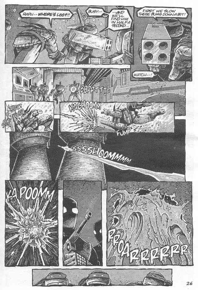 Read online Teenage Mutant Ninja Turtles (1984) comic -  Issue #21 - 28