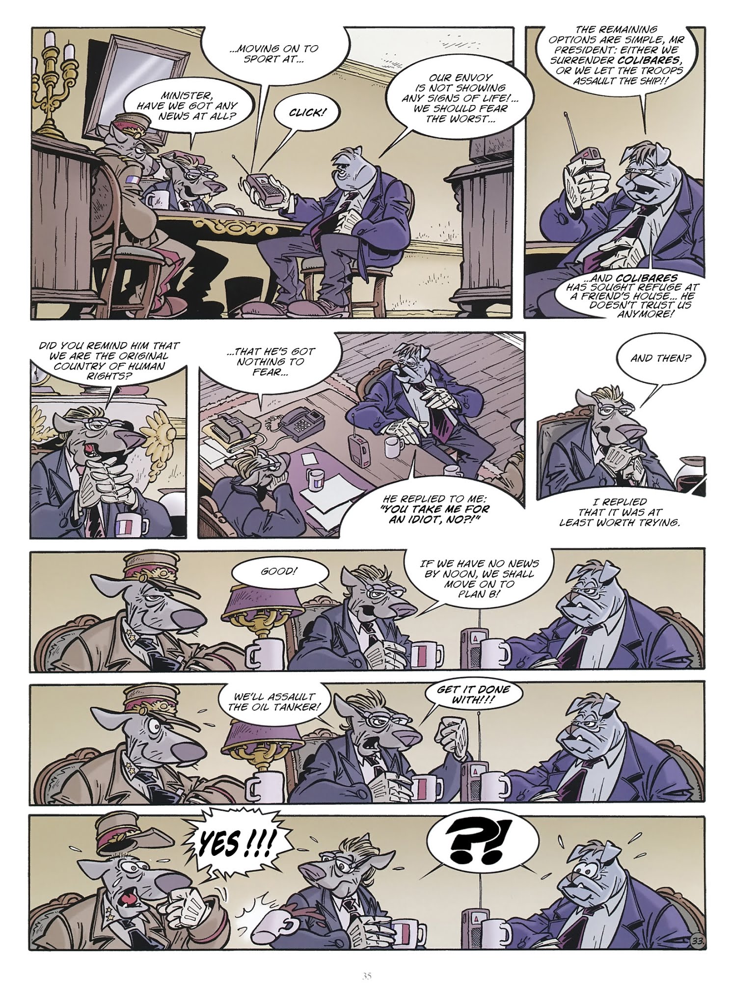 Read online Une enquête de l'inspecteur Canardo comic -  Issue #14 - 36
