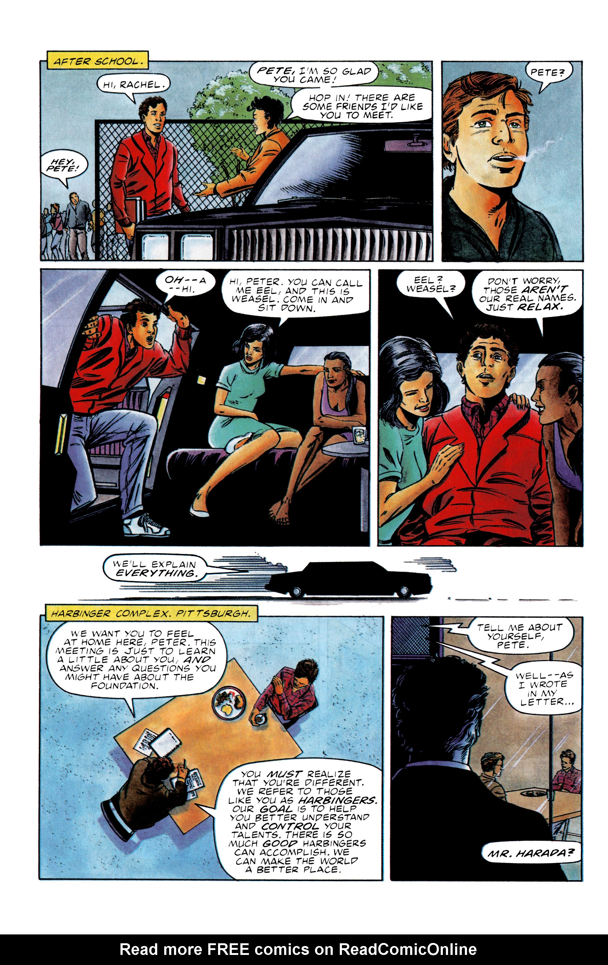 Read online Harbinger (1992) comic -  Issue # TPB - 186