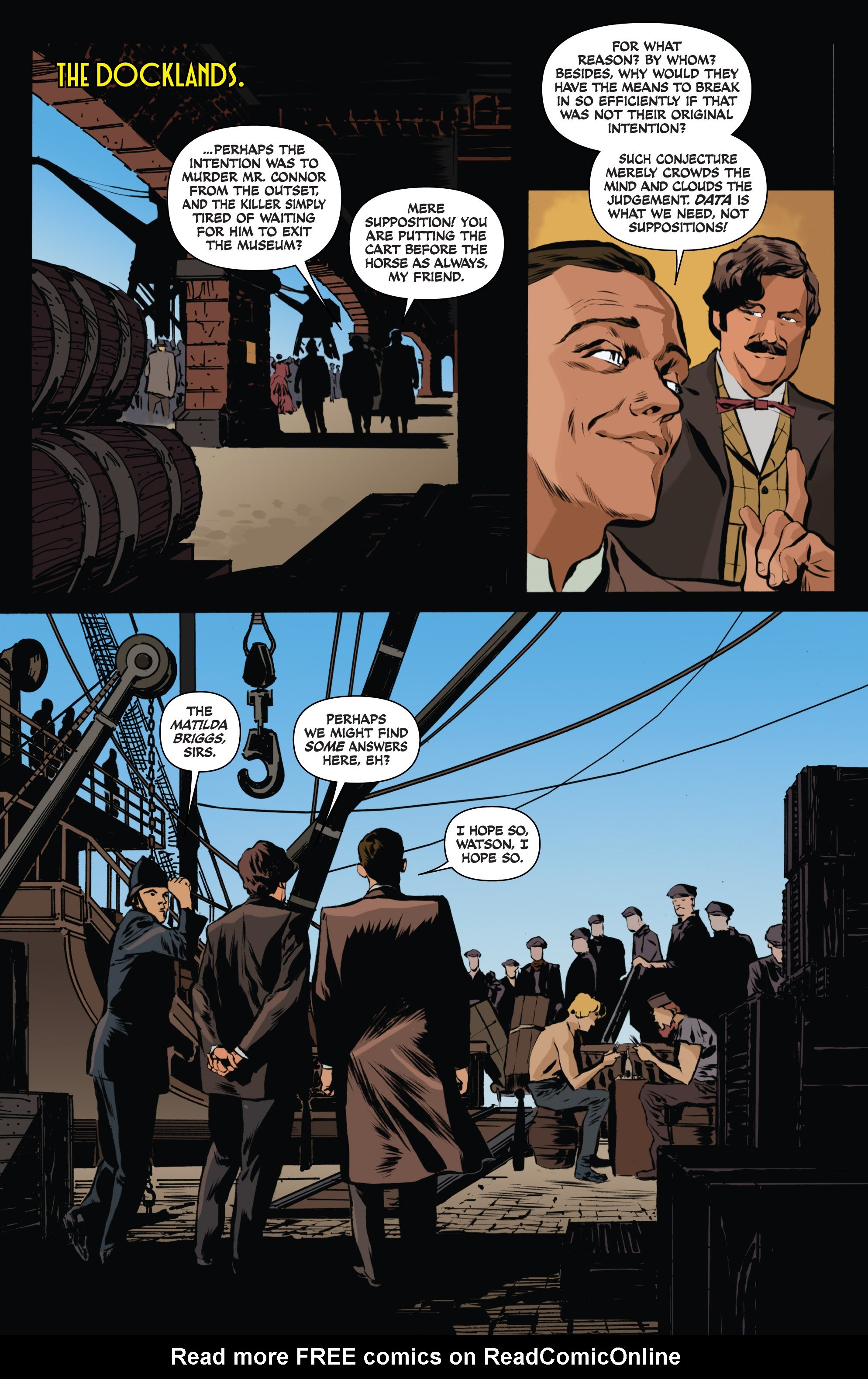 Read online Sherlock Holmes: The Liverpool Demon comic -  Issue #3 - 10