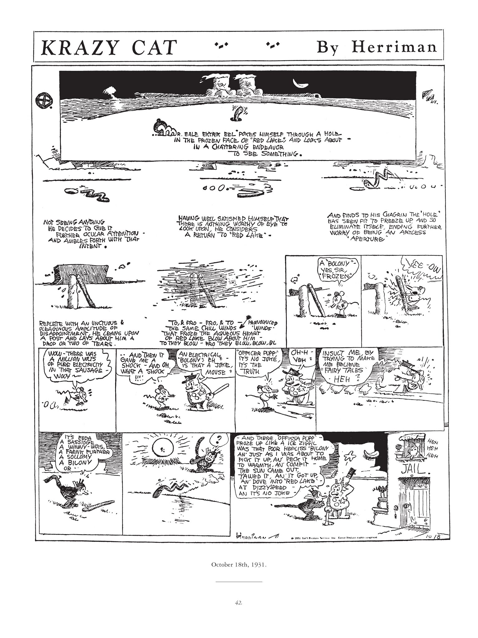 Read online Krazy & Ignatz comic -  Issue # TPB 7 - 39