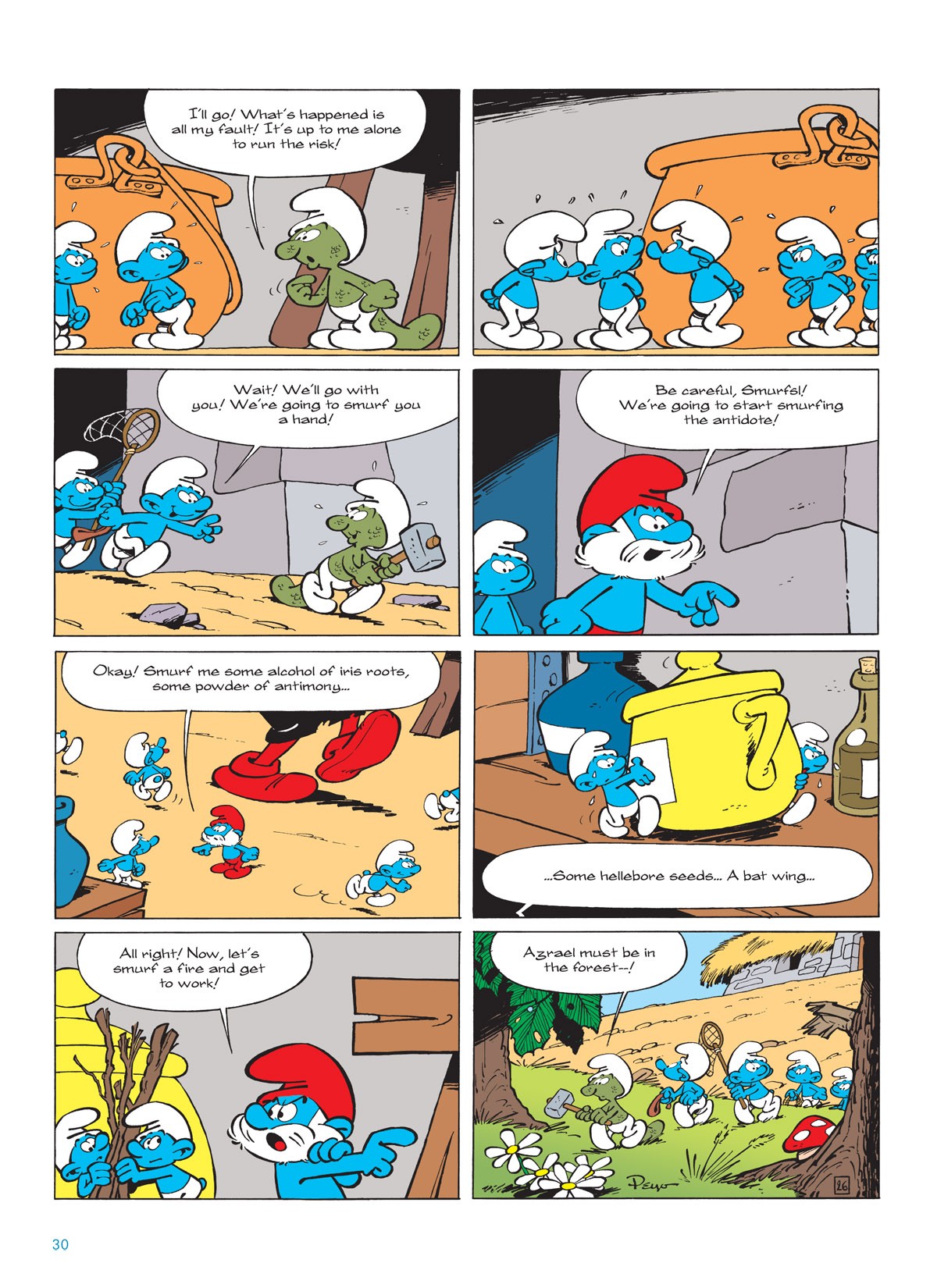 Read online The Smurfs comic -  Issue #8 - 30