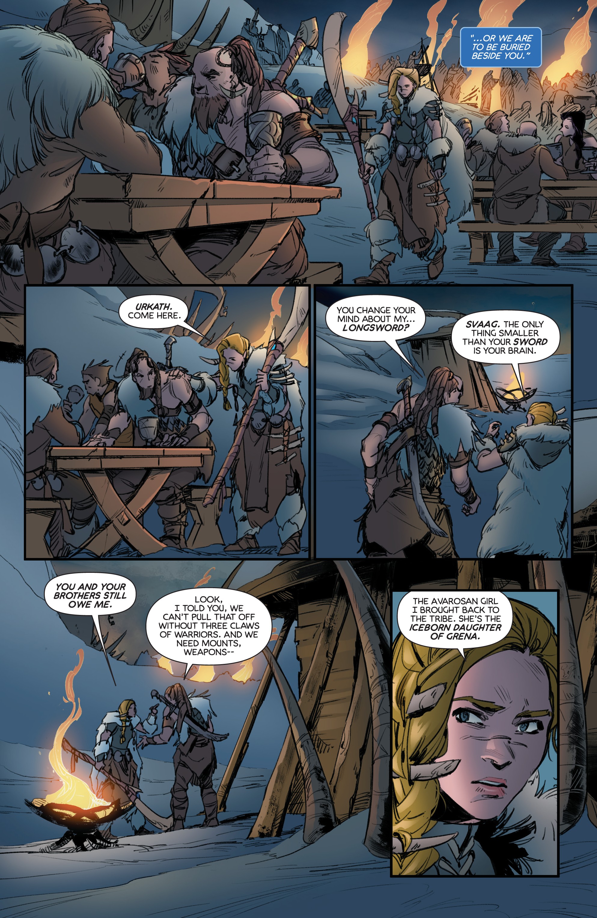 Read online League of Legends: Ashe: Warmother Special Edition comic -  Issue #4 - 8